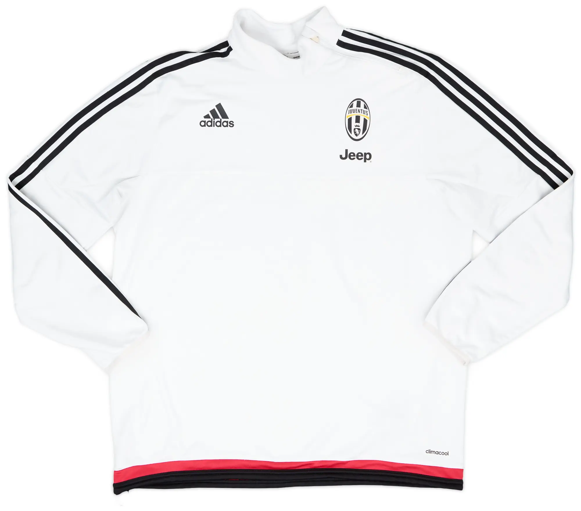 2015-16 Juventus adidas 1/4 Zip Drill Top - 6/10 - (XL)