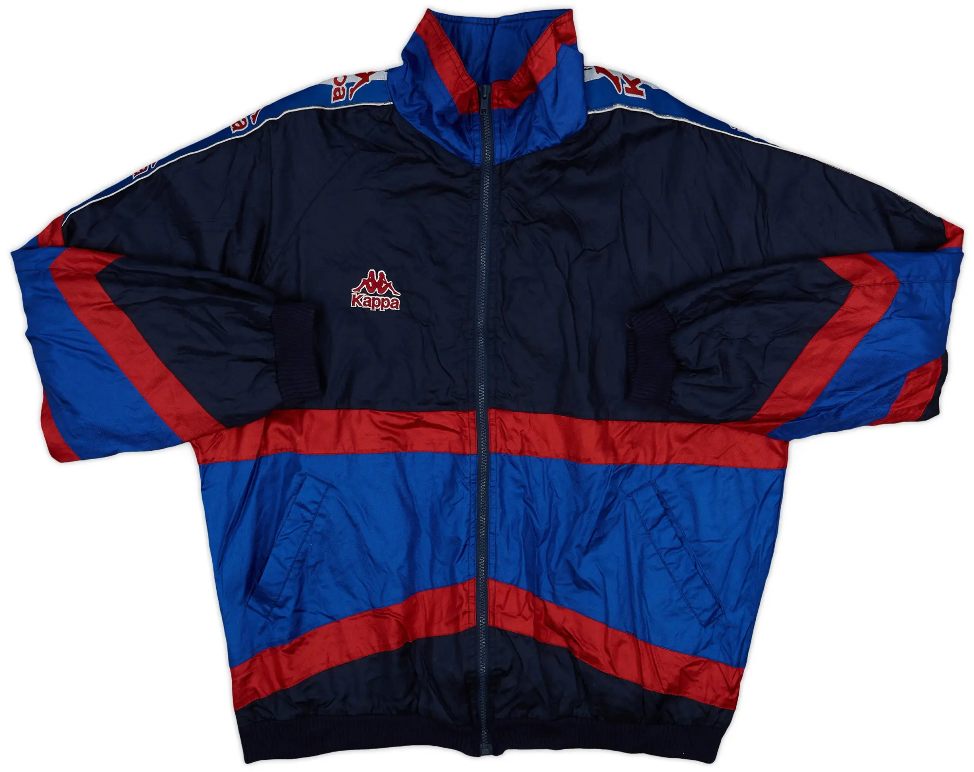 1995-97 Barcelona Kappa Track Jacket - 10/10 - (L)