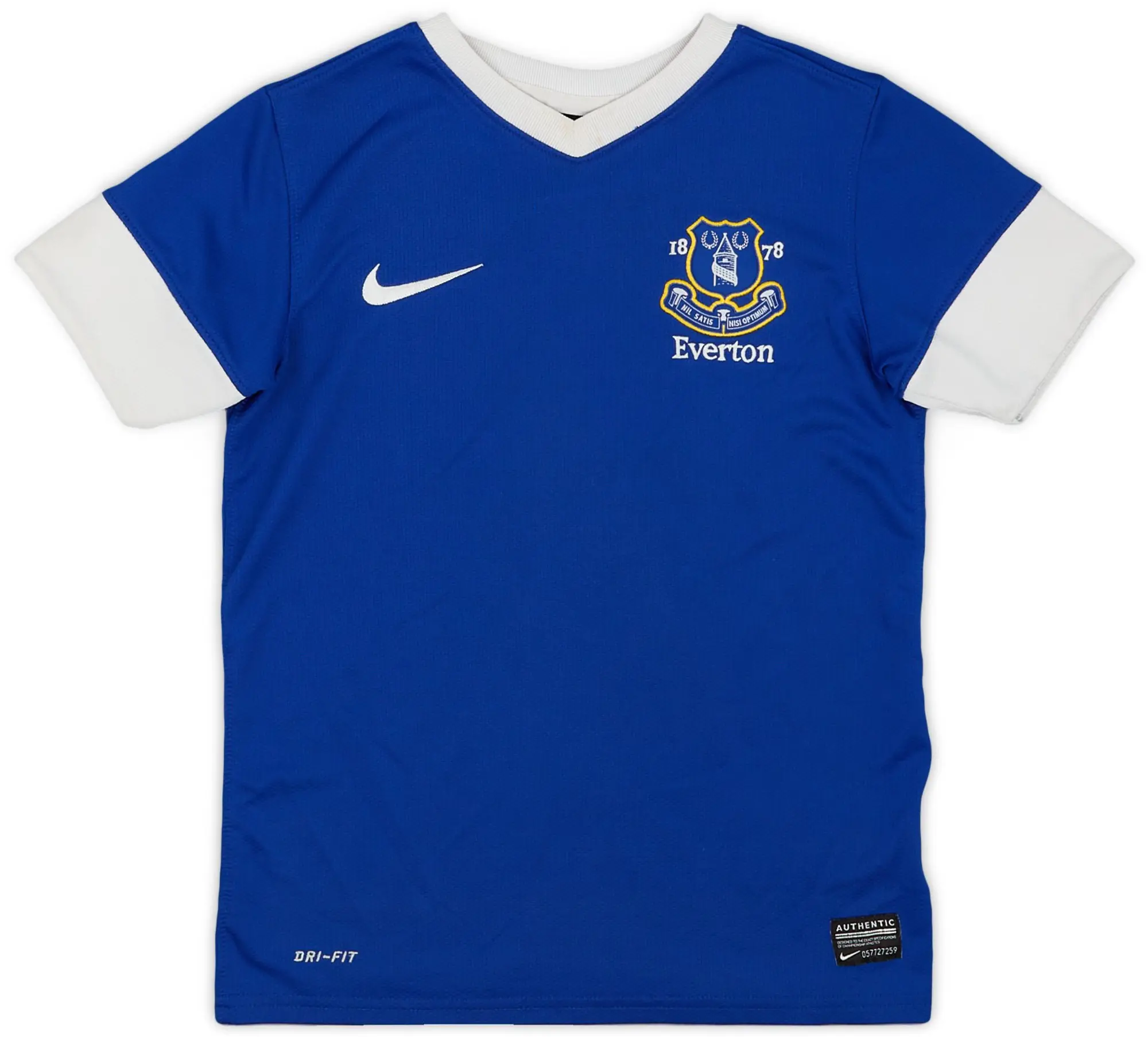 Nike 2012-13 Everton Home Shirt - 7/10 - (S.Boys)
