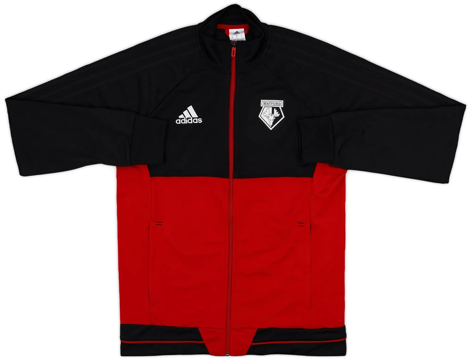 2017-18 Watford adidas Track Jacket - 10/10 - (M)