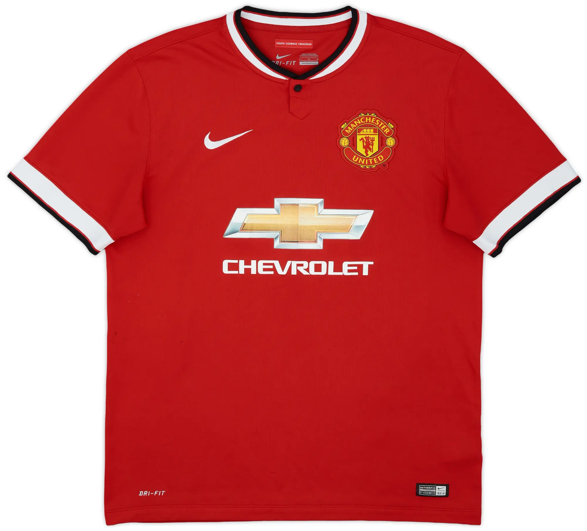 Nike 2014-15 Manchester United Home Shirt Rooney #10 - 4/10 - (M)