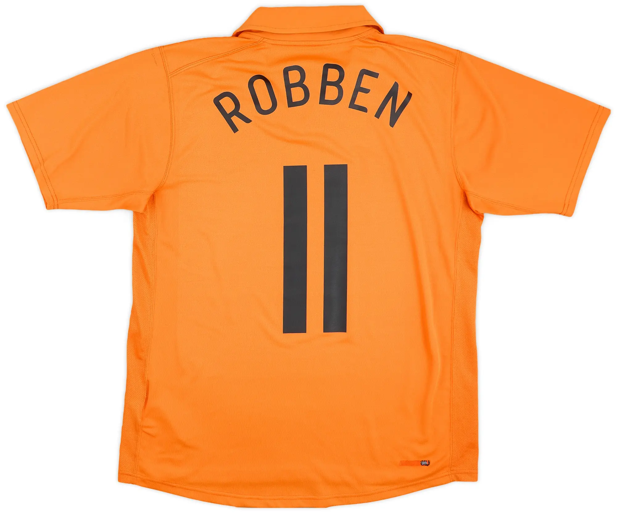 Nike 2006-08 Netherlands Home Shirt Robben #11 - 4/10 - (S)