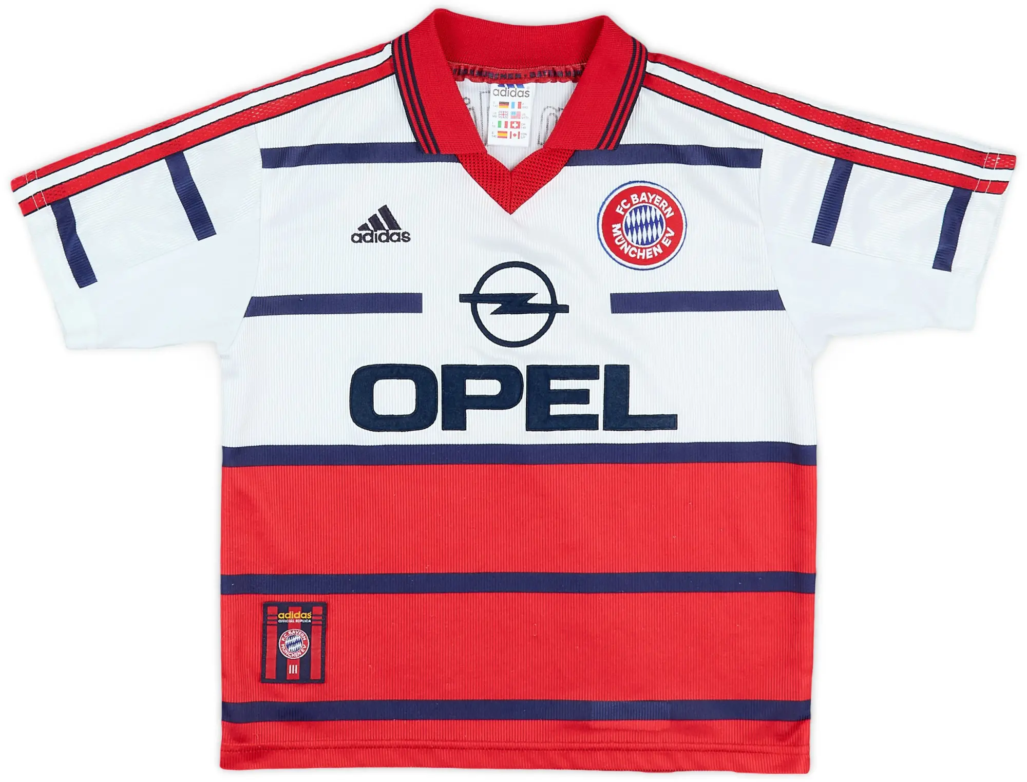 adidas 1998-00 Bayern Munich Away Shirt - 8/10 - (M.Boys)