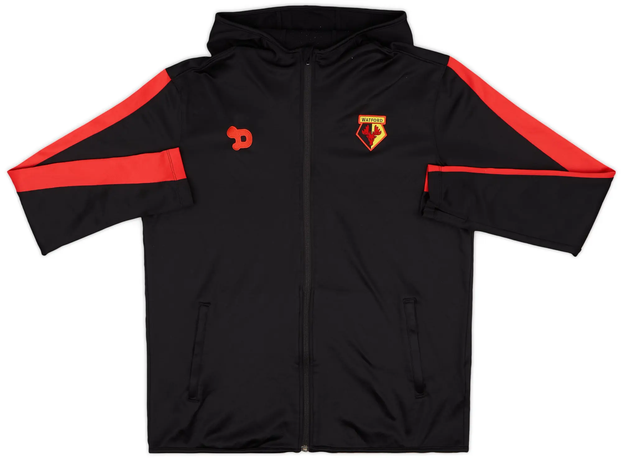 Jacket/Coat 2016-17 Watford Dryworld Hooded Track Jacket - 9/10 - (L)