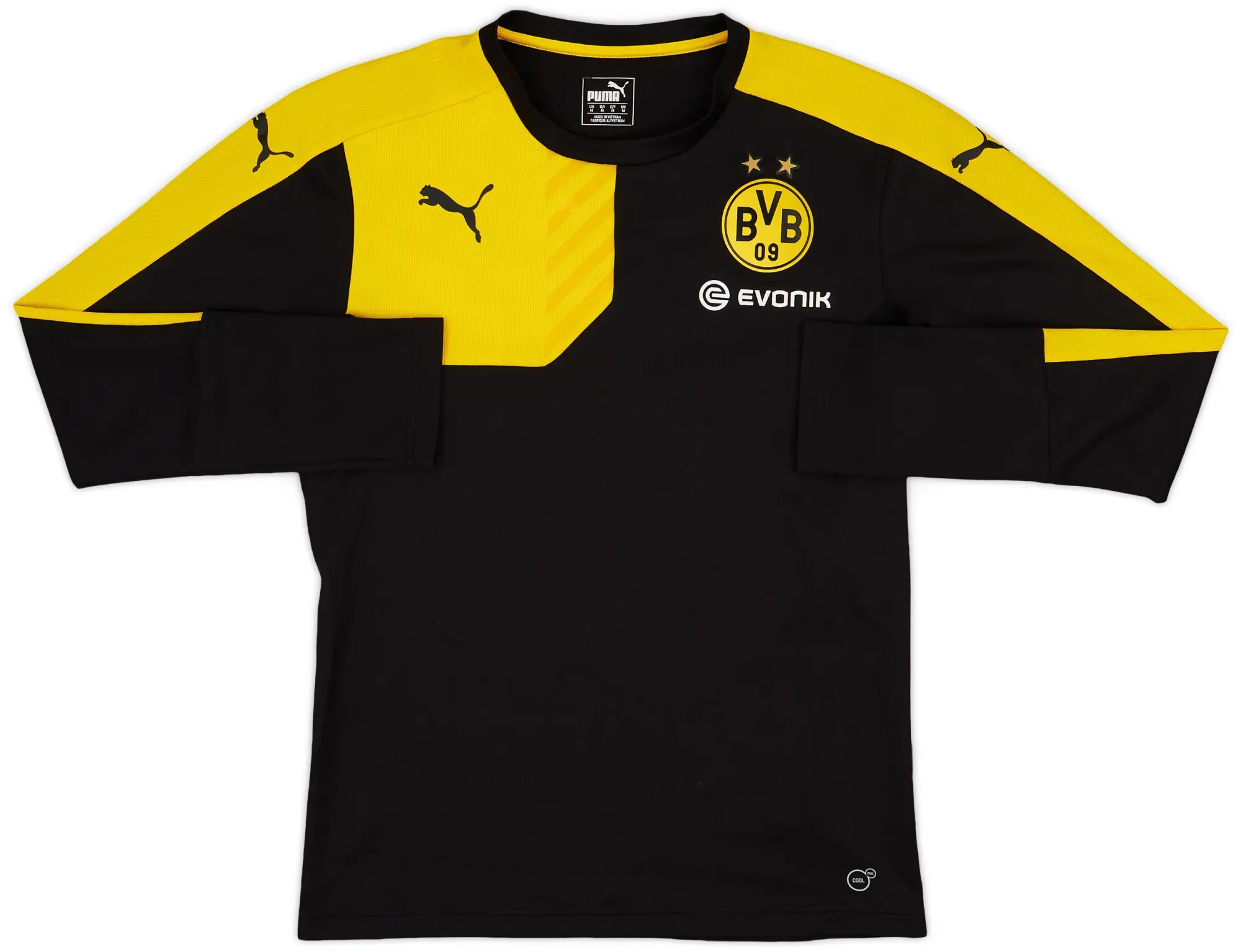 2015-16 Borussia Dortmund Puma Training L/S Shirt - 8/10 - (M)