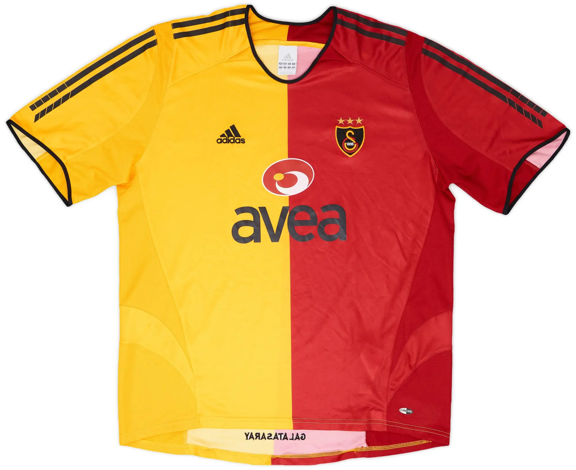 adidas 2005-06 Galatasaray Home Shirt - 9/10 - (XL)