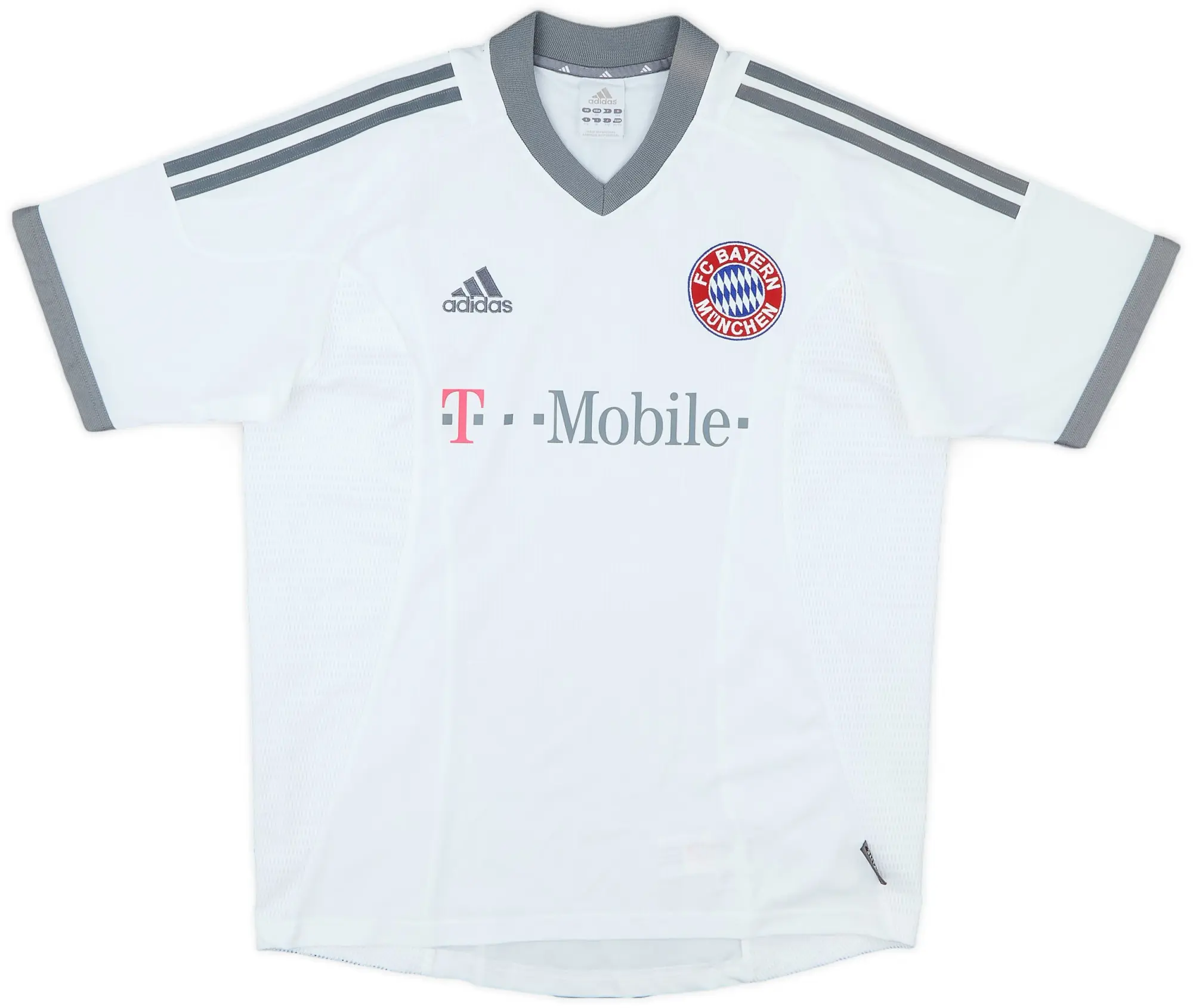 adidas 2002-03 Bayern Munich Away Shirt - 9/10 - (XL.Boys)