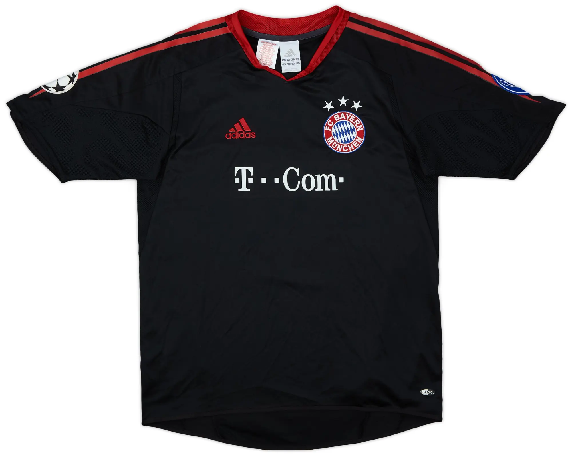 adidas 2004-05 Bayern Munich CL Shirt - 8/10 - (XL.Boys)