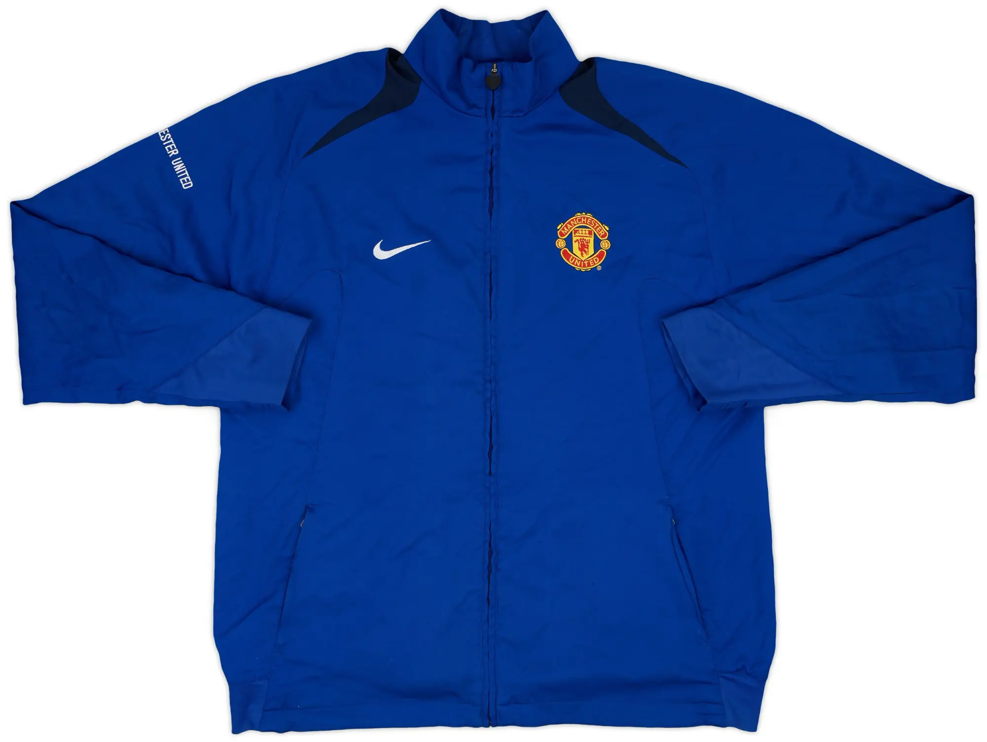 2005-06 Manchester United Nike Track Jacket - 6/10 - (L)