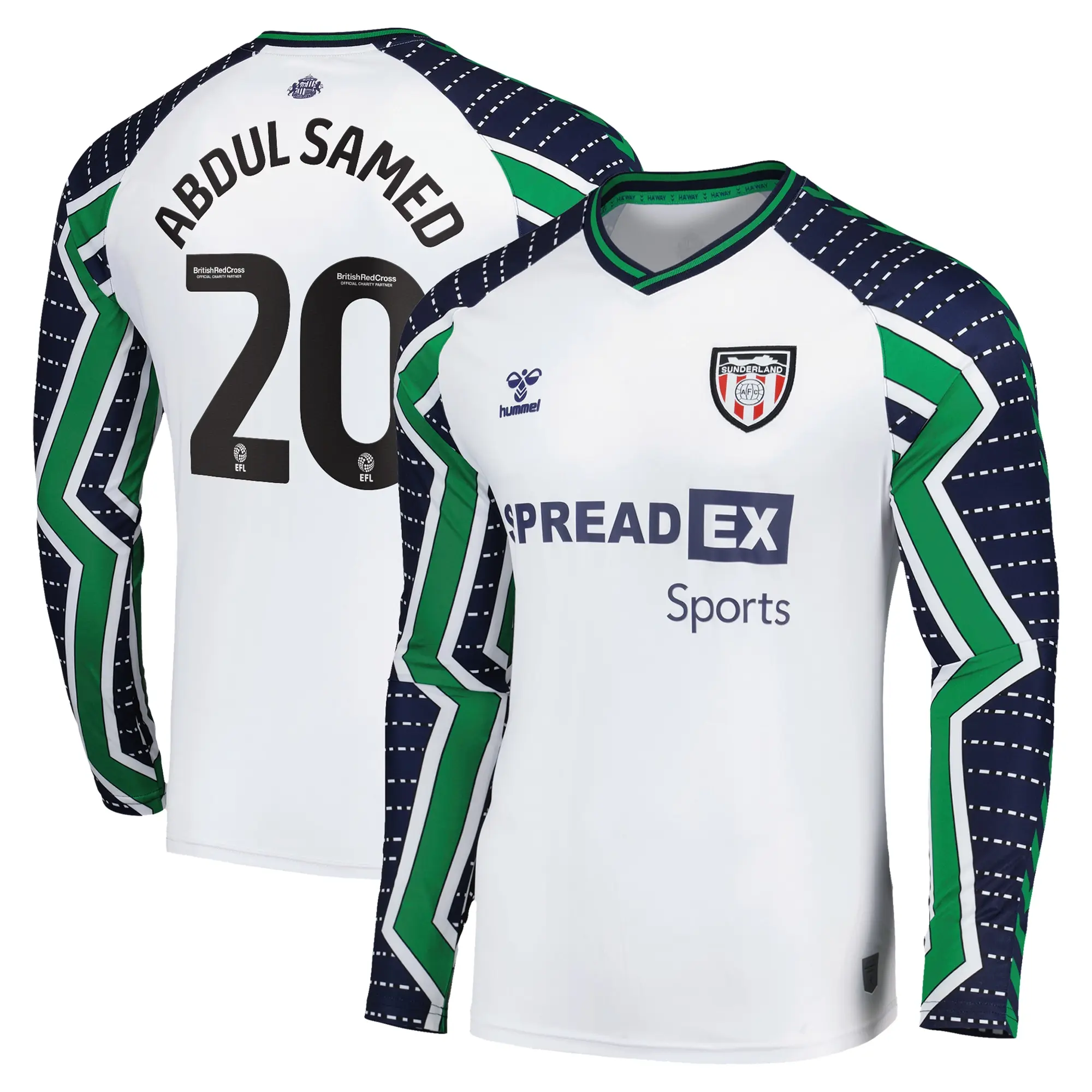 Sunderland Hummel Away Shirt 2024-25 - Long Sleeve
