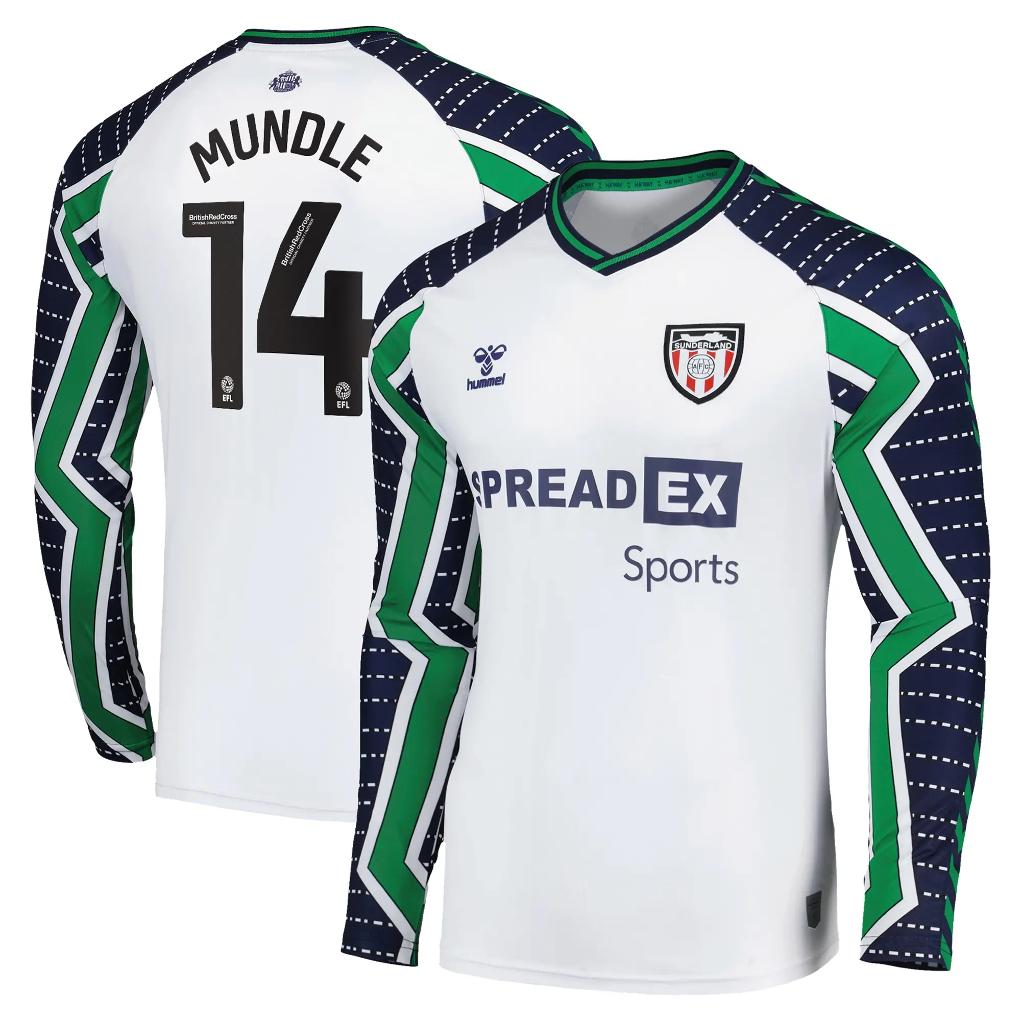 Sunderland Hummel Away Shirt 2024-25 - Long Sleeve