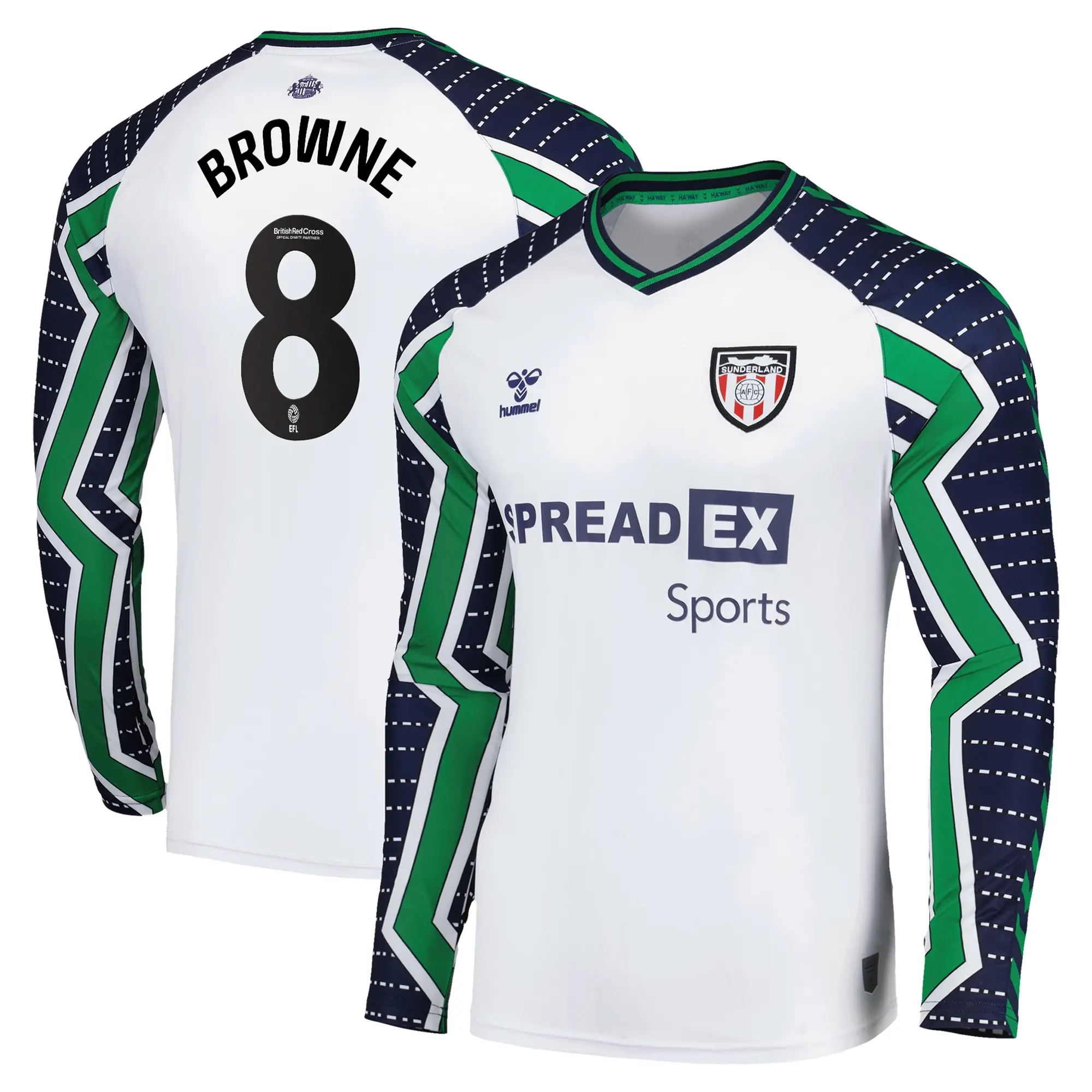 Sunderland Hummel Away Shirt 2024-25 - Long Sleeve