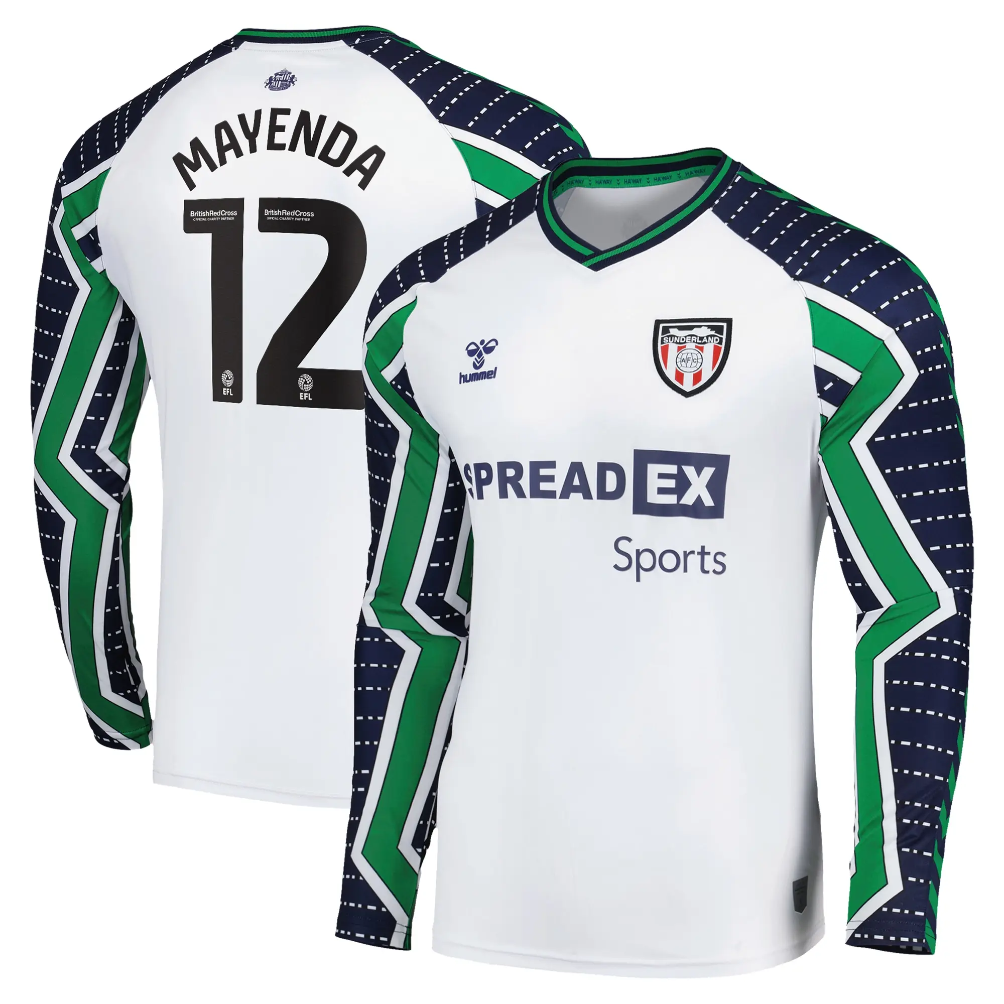Sunderland Hummel Away Shirt 2024-25 - Long Sleeve