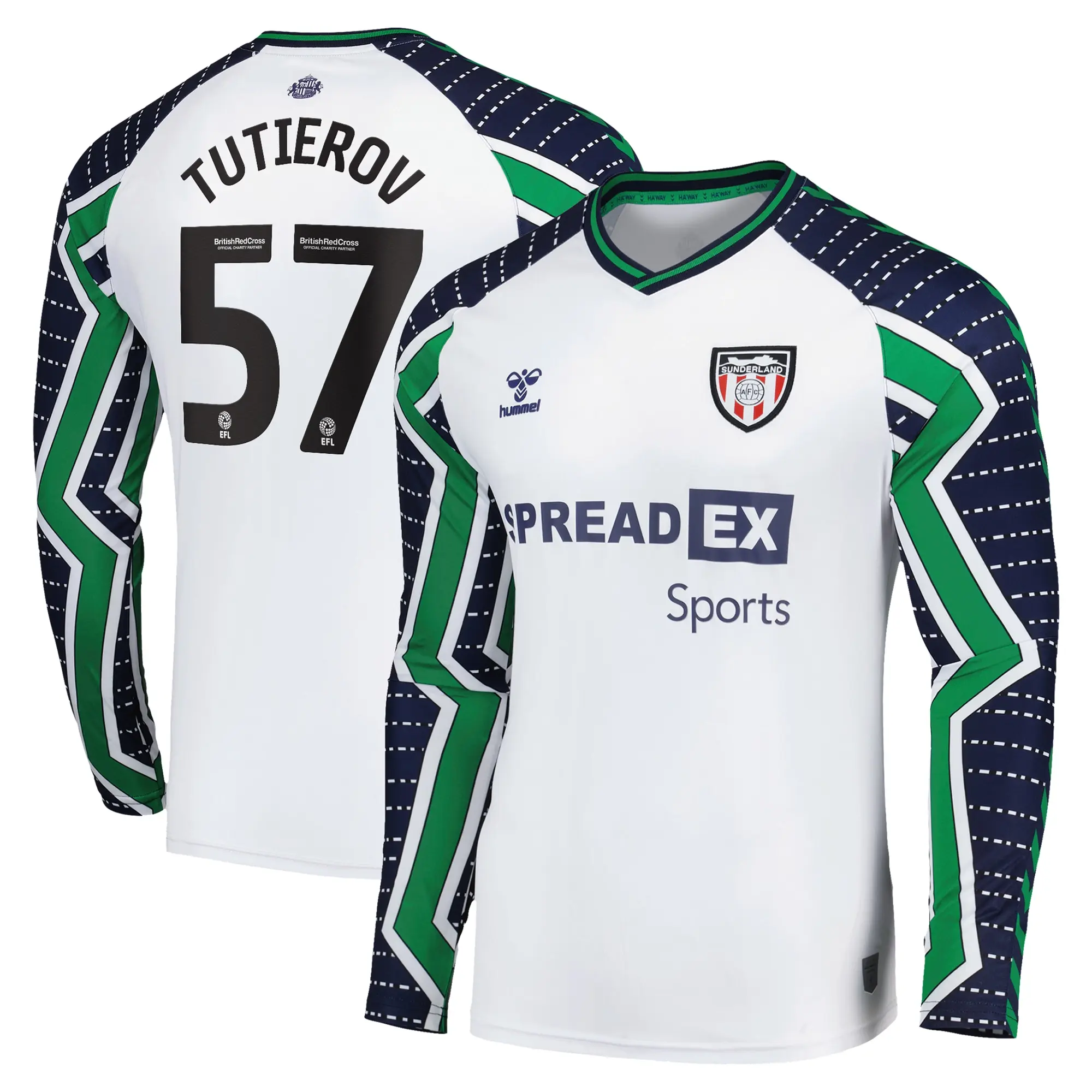 Sunderland Hummel Away Shirt 2024-25 - Long Sleeve