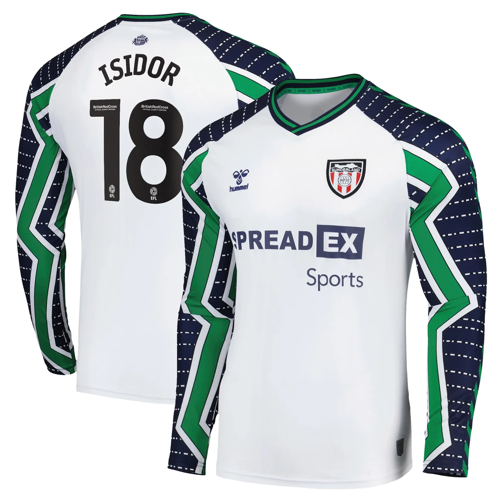 Sunderland Hummel Away Shirt 2024-25 - Long Sleeve