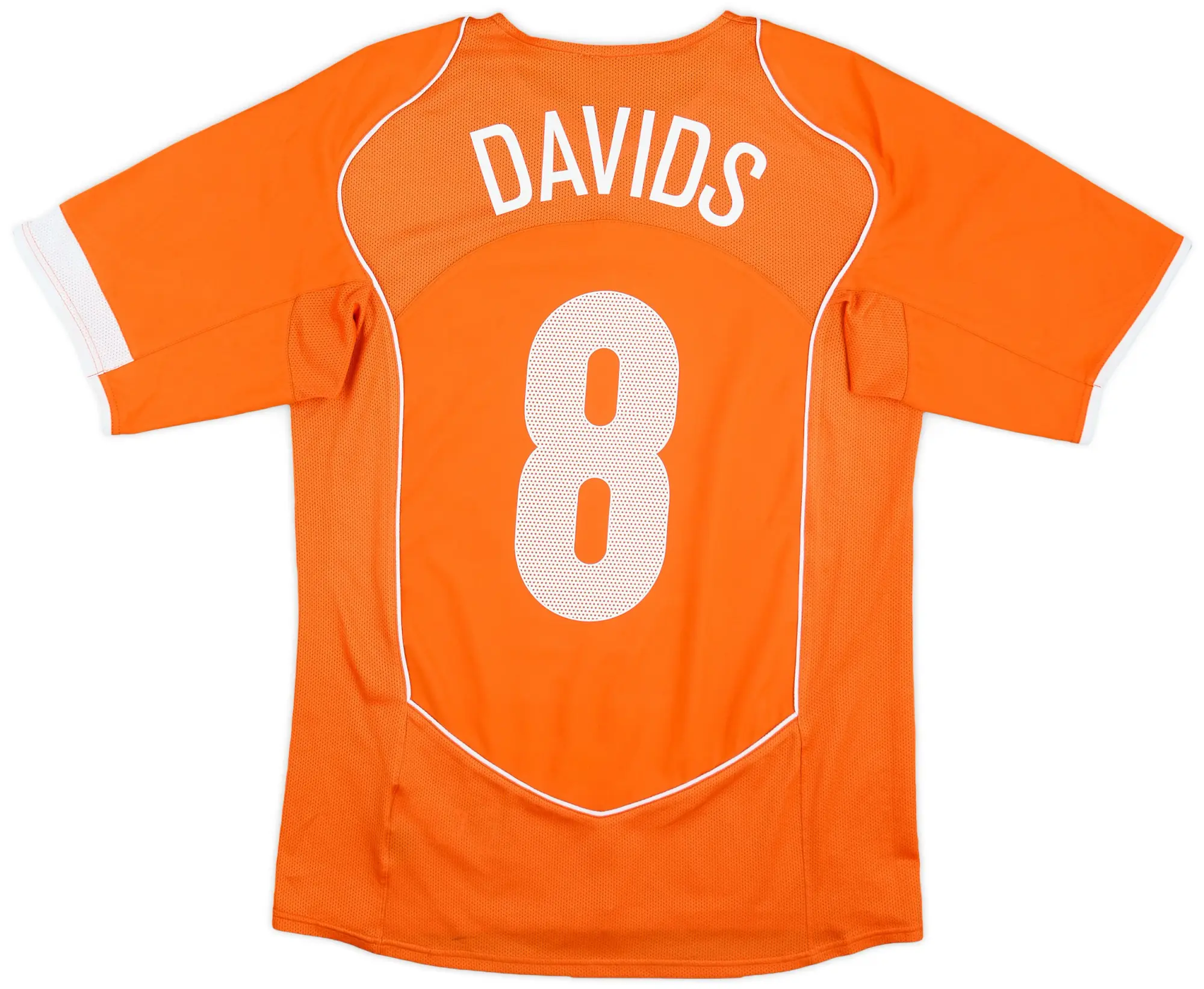 Nike 2004-06 Netherlands Home Shirt Davids #8 - 8/10 - (S)