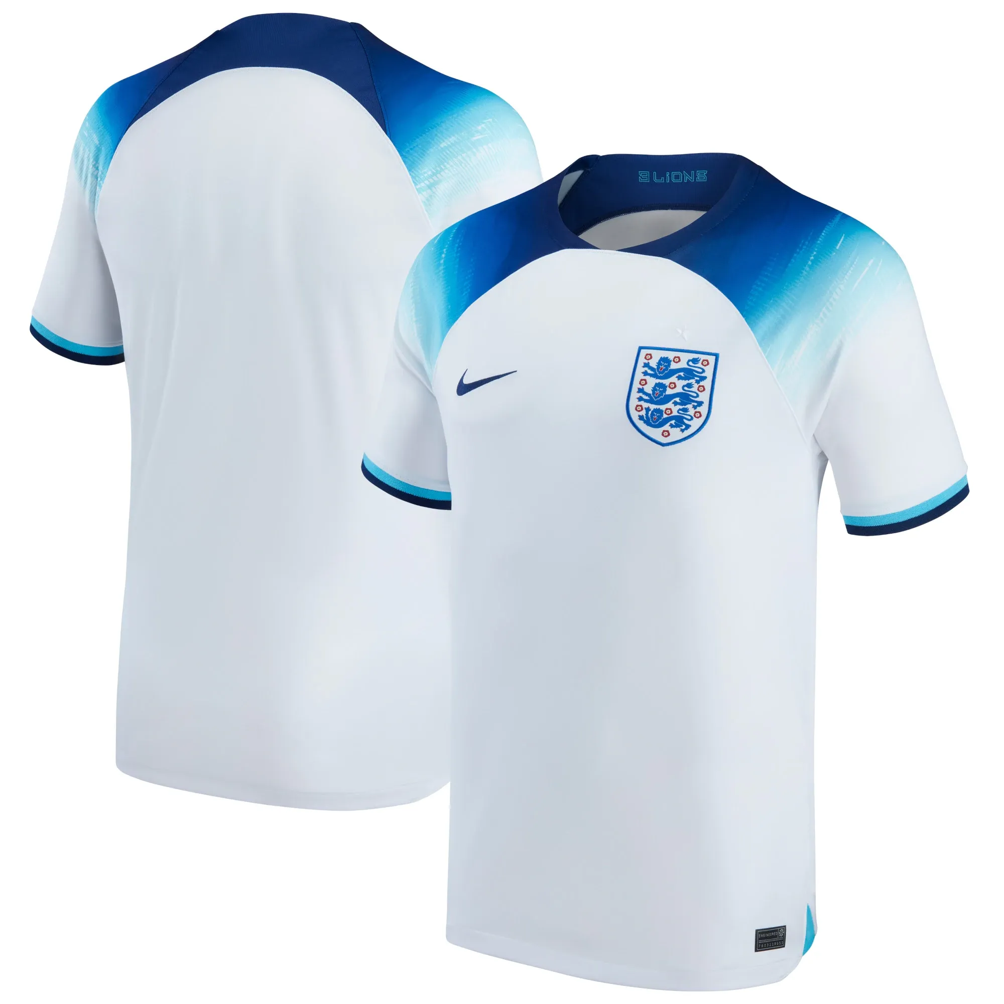 Nike England Kids SS Home Shirt 2022