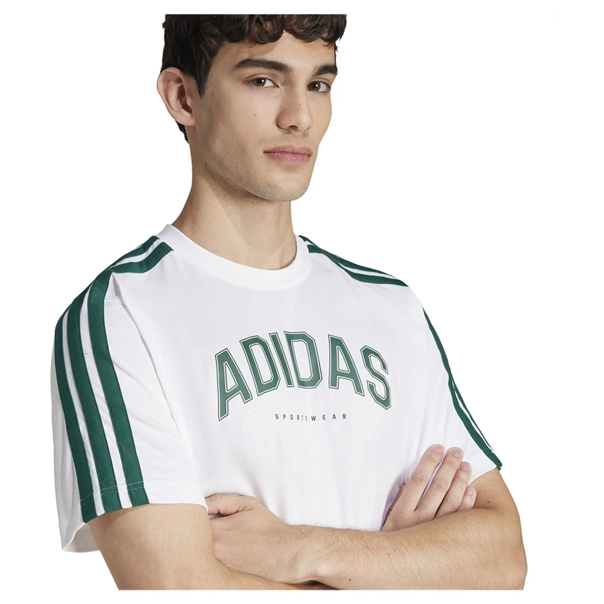 Adidas Codes Collegiate Linear Graphic Short Sleeve T-shirt