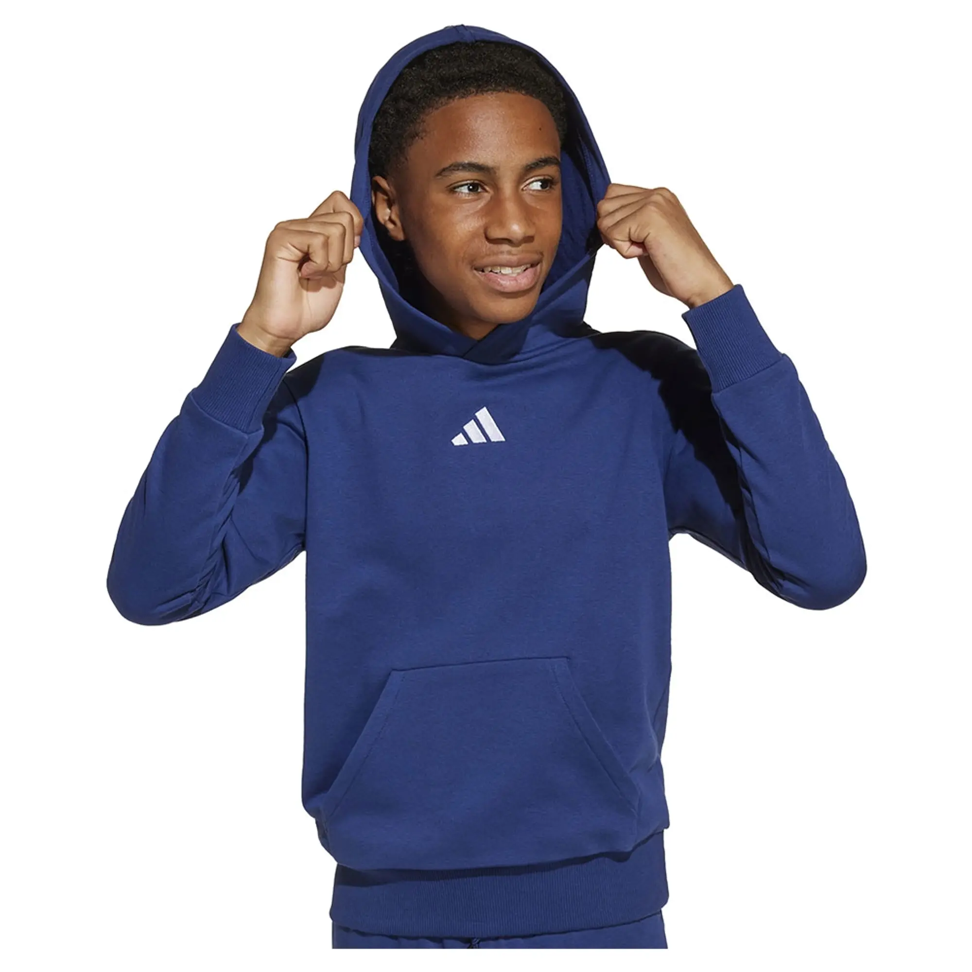Adidas Essentials Small Logo Hoodie