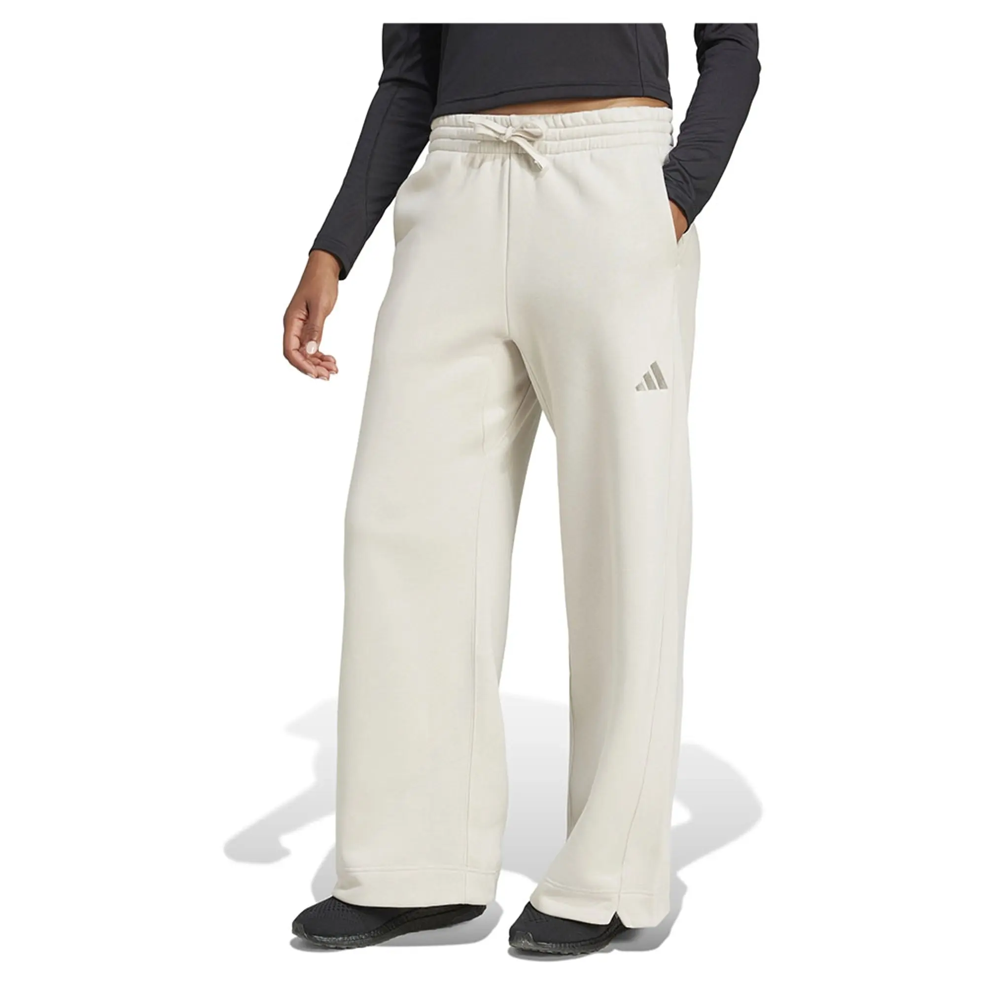 Adidas All Szn Fleece Loose Wide Leg Pants