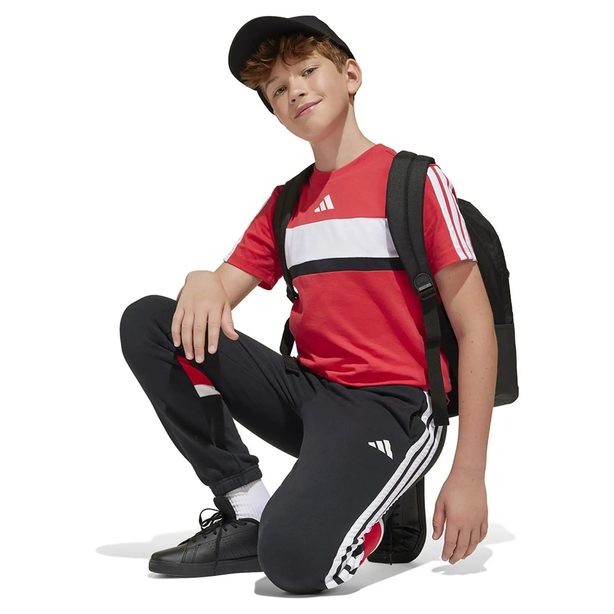 Adidas Seasonal Essentials Tiberio 3 Stripes Fleece Joggers