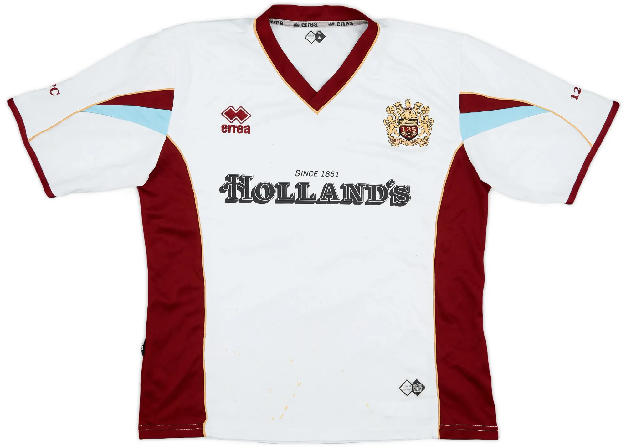 Errea 2007-08 Burnley Away Shirt - 5/10 - (M)