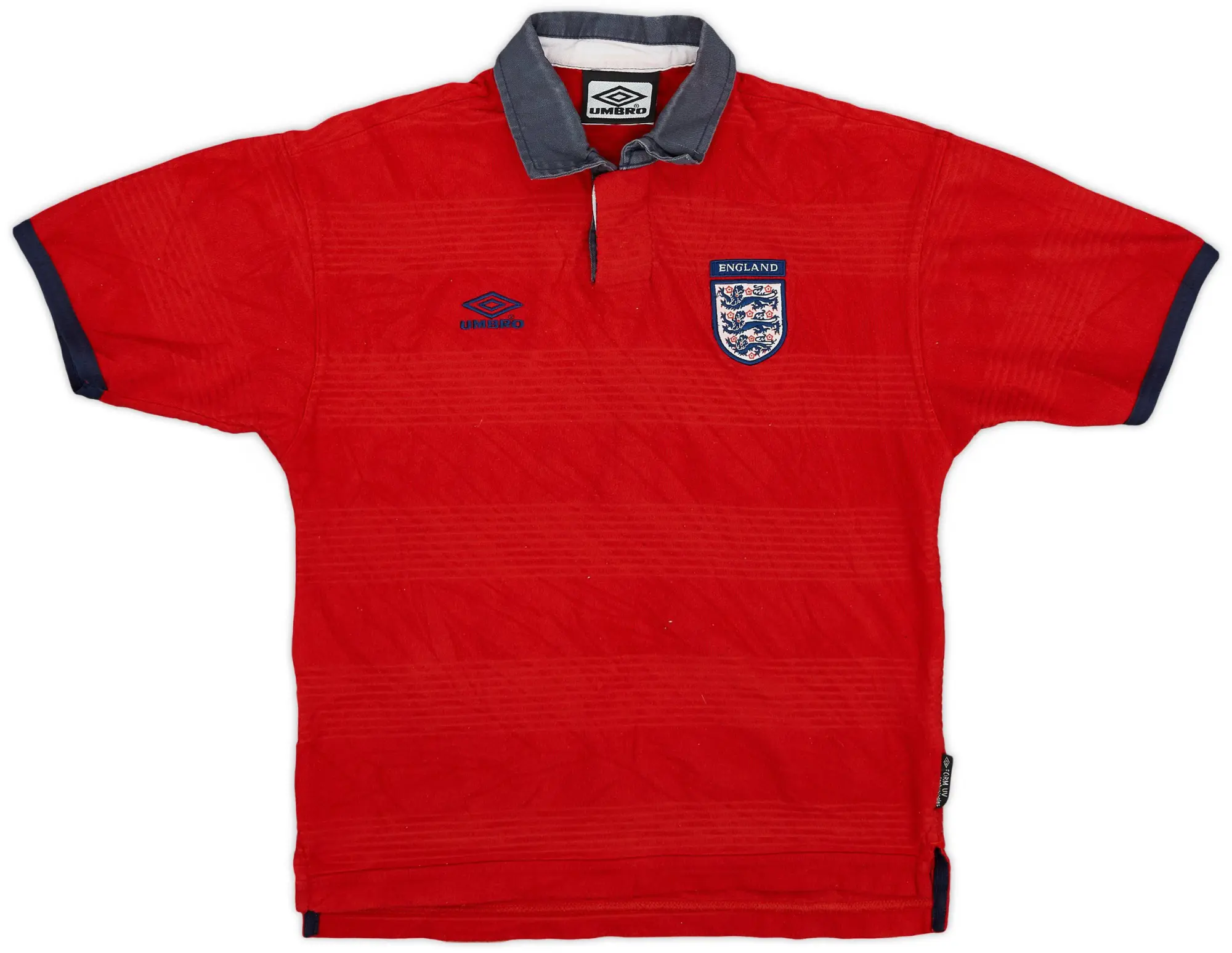 Umbro 1999-01 England Away Shirt - 8/10 - (M.Boys)