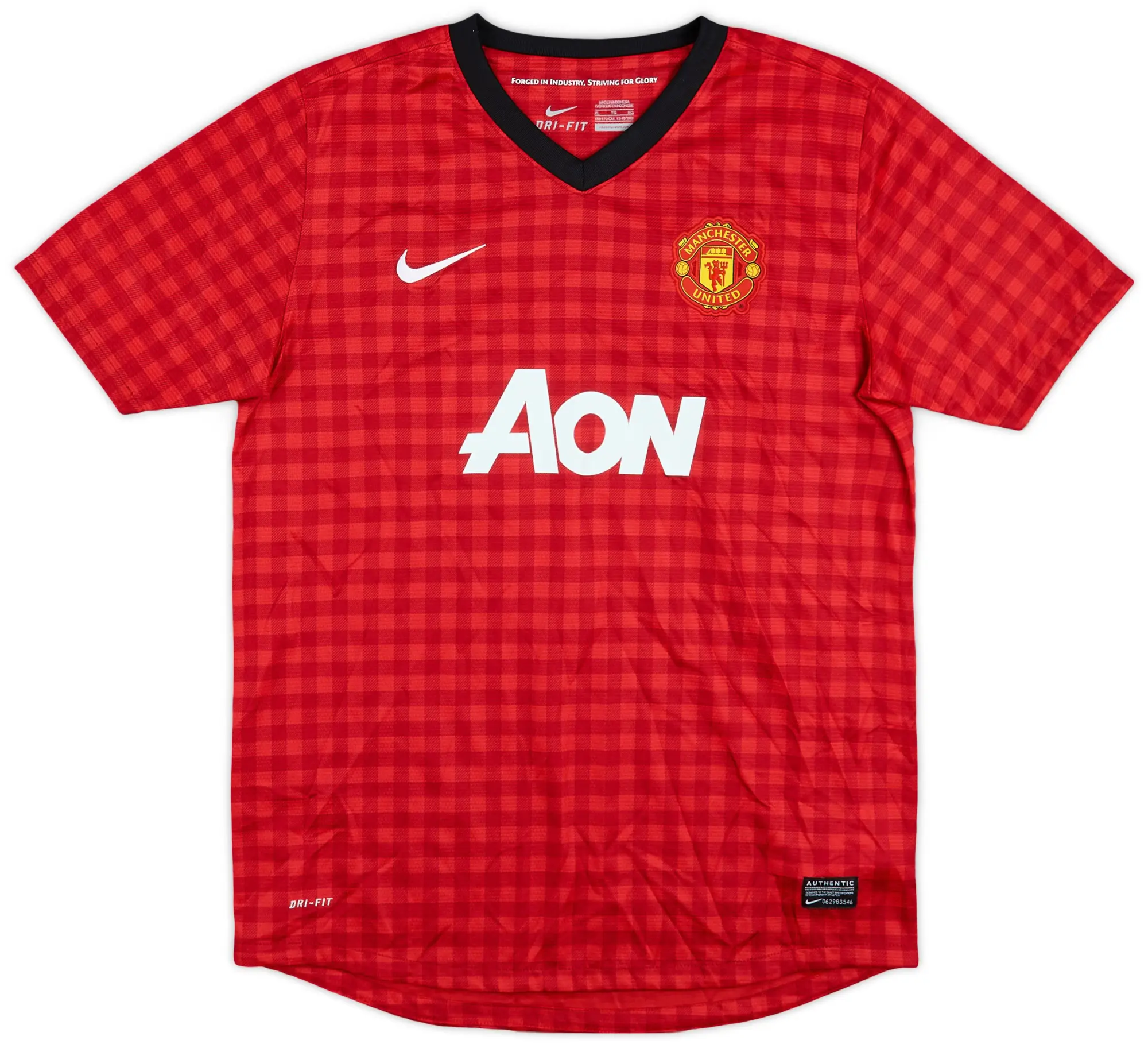 Nike 2012-13 Manchester United Home Shirt - 8/10 - (XL.Boys)