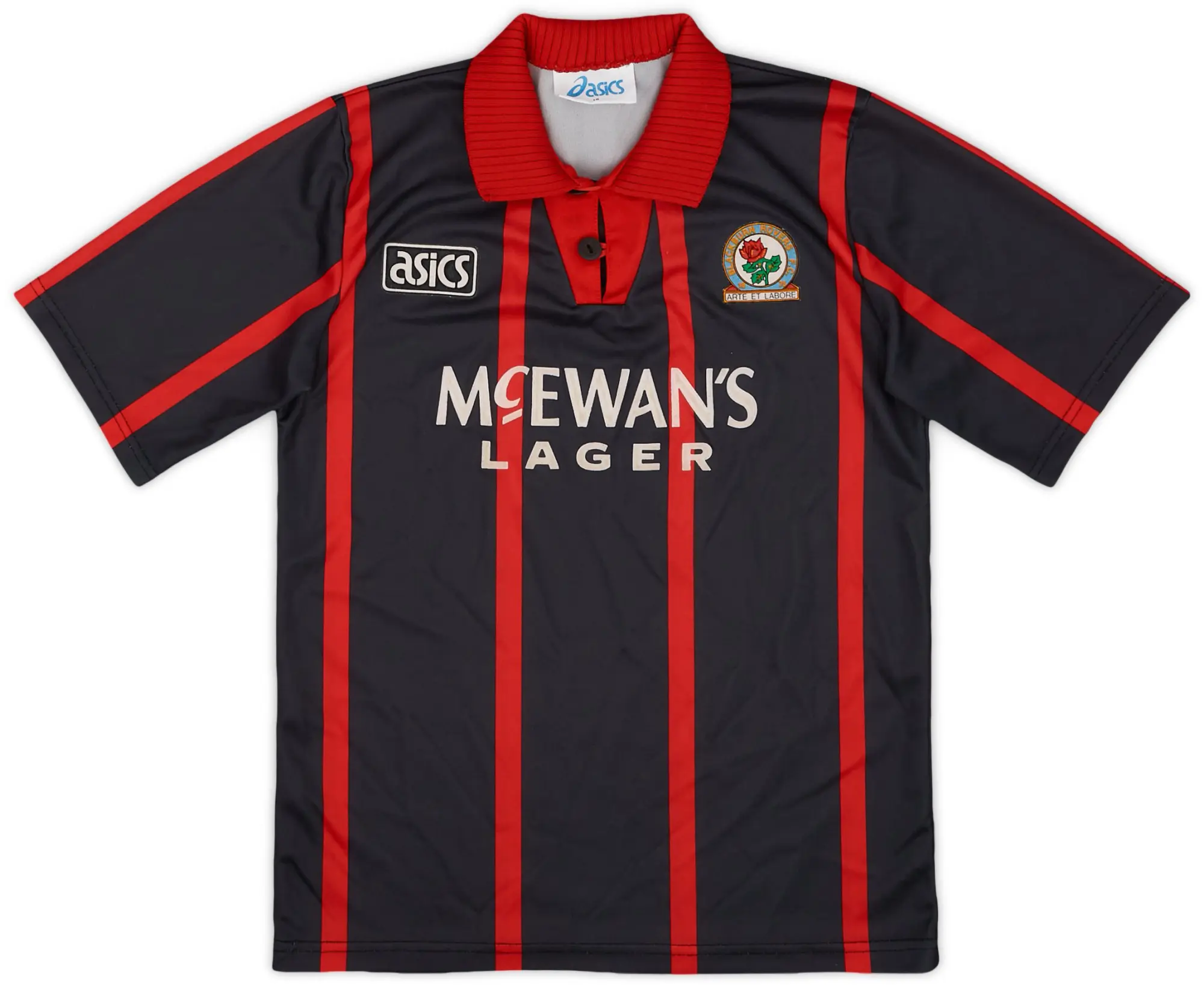 Asics 1994-95 Blackburn Away Shirt - 8/10 - (L.Boys)