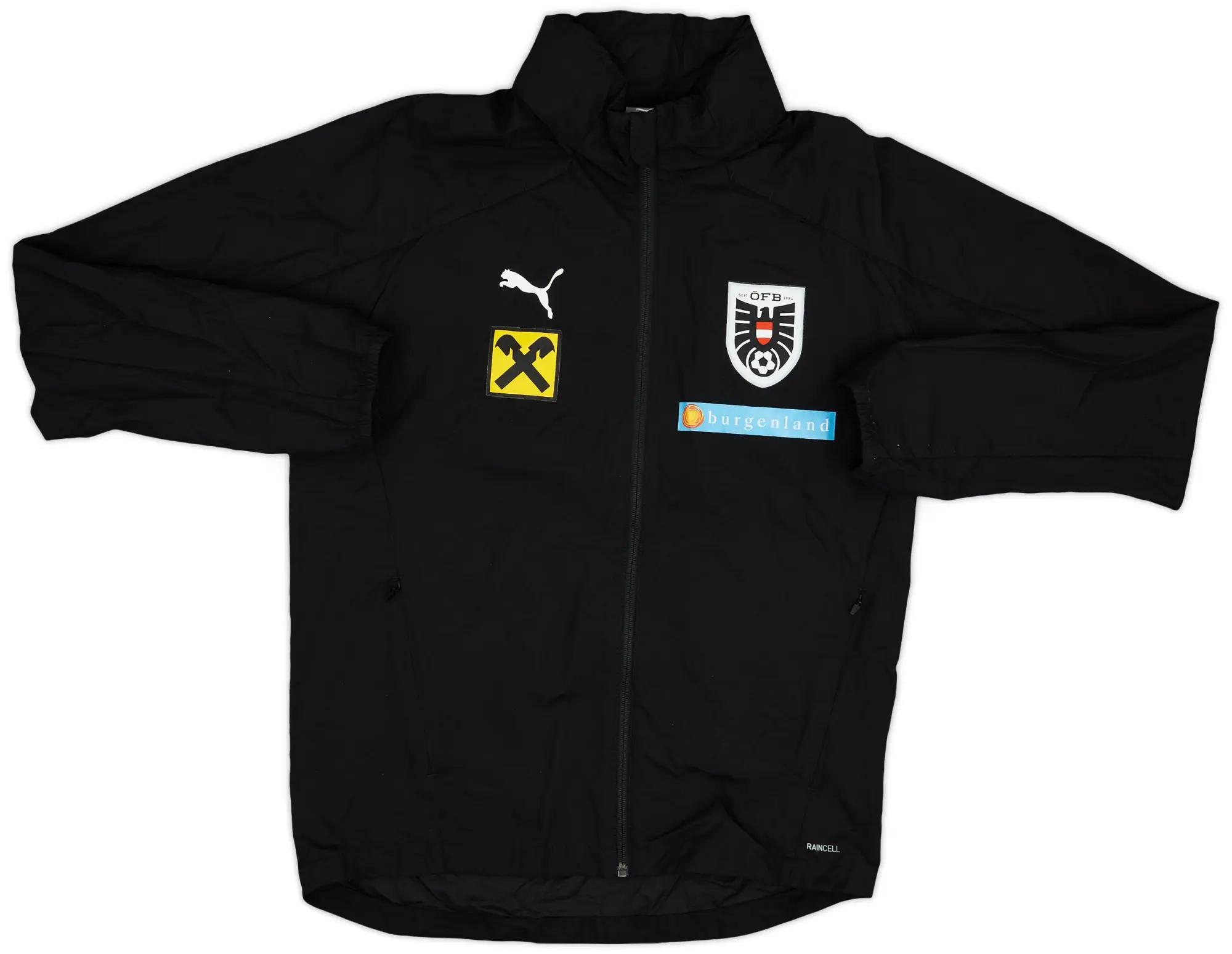 2018-19 Austria Puma Hooded Rain Jacket - 8/10 - (M)