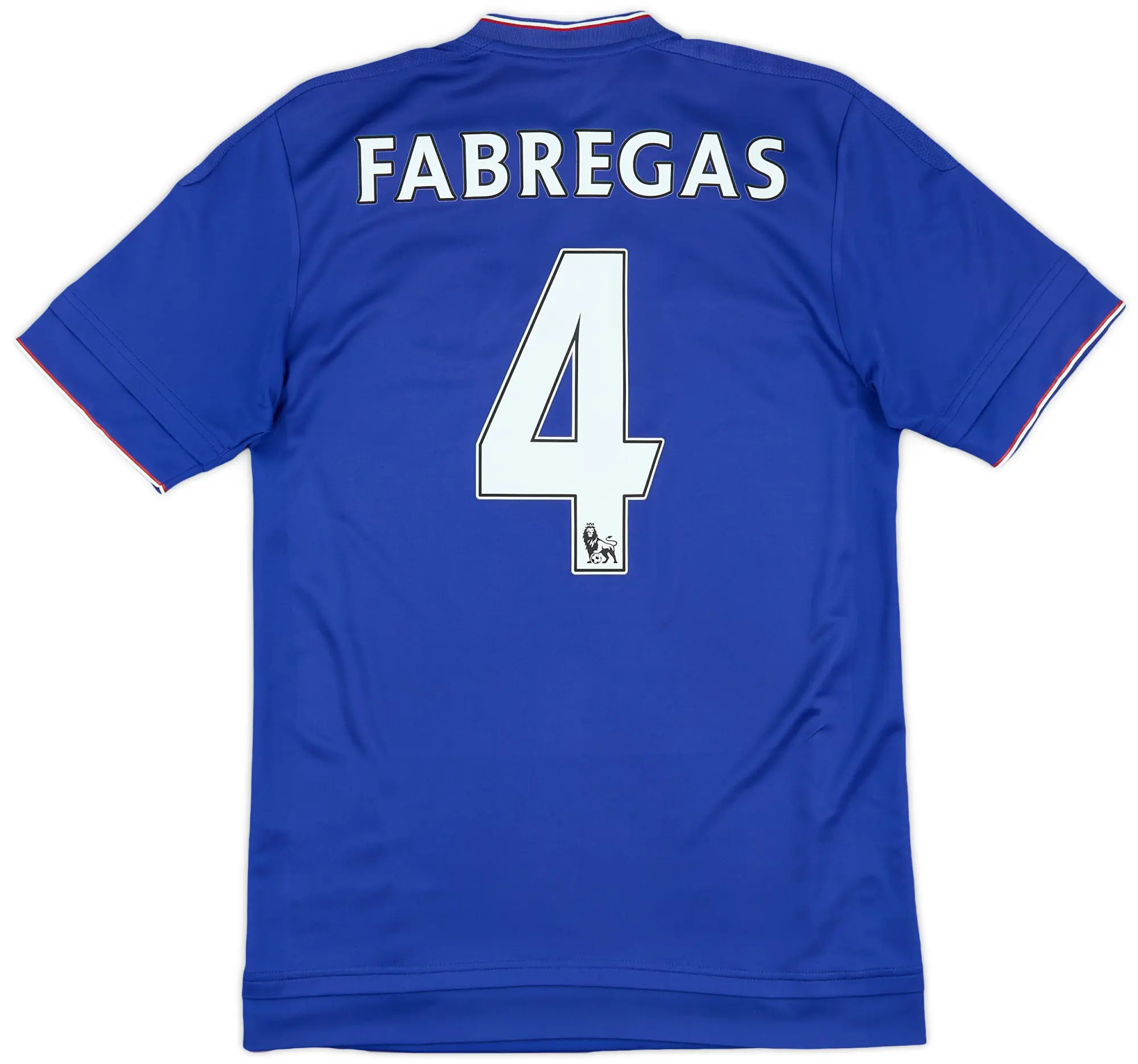 adidas 2015-16 Chelsea Home Shirt Fabregas #4 - 8/10 - (S)