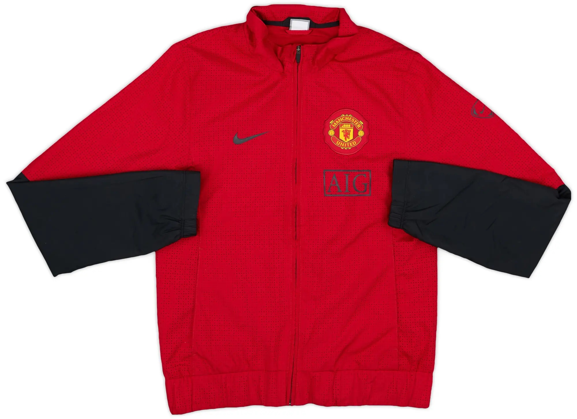 2009-10 Manchester United Nike Track Jacket - 10/10 - (S)