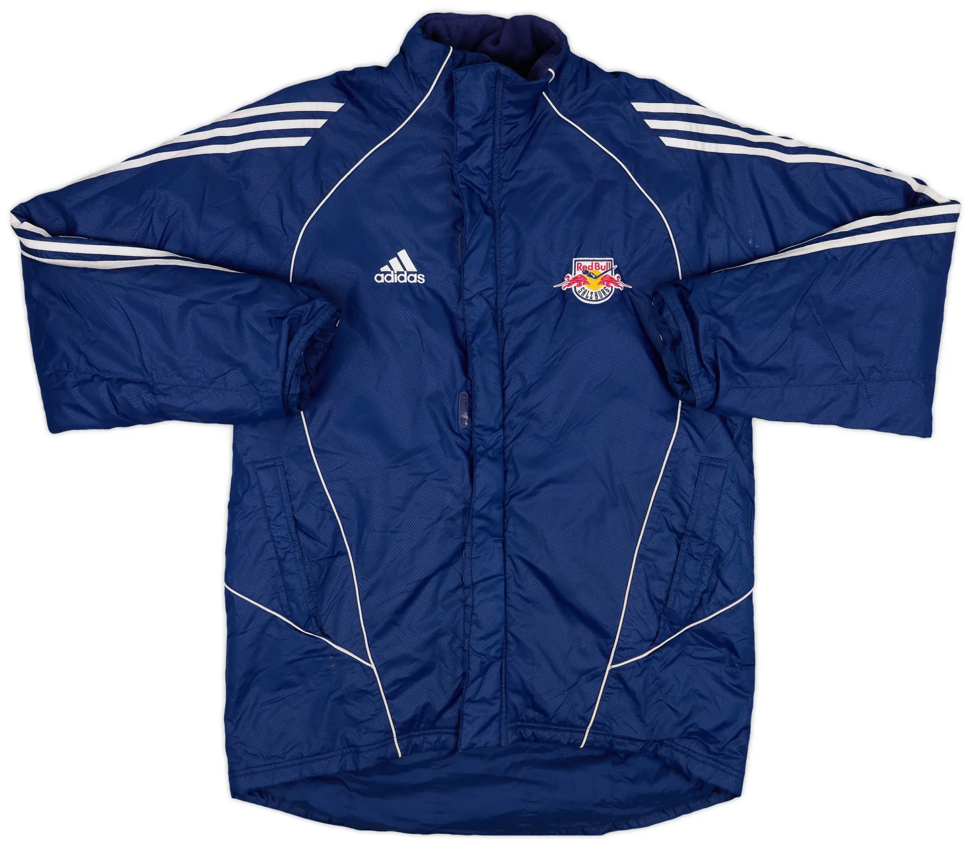 2005-06 Red Bull Salzburg adidas Padded Bench Coat - 8/10 - (M)
