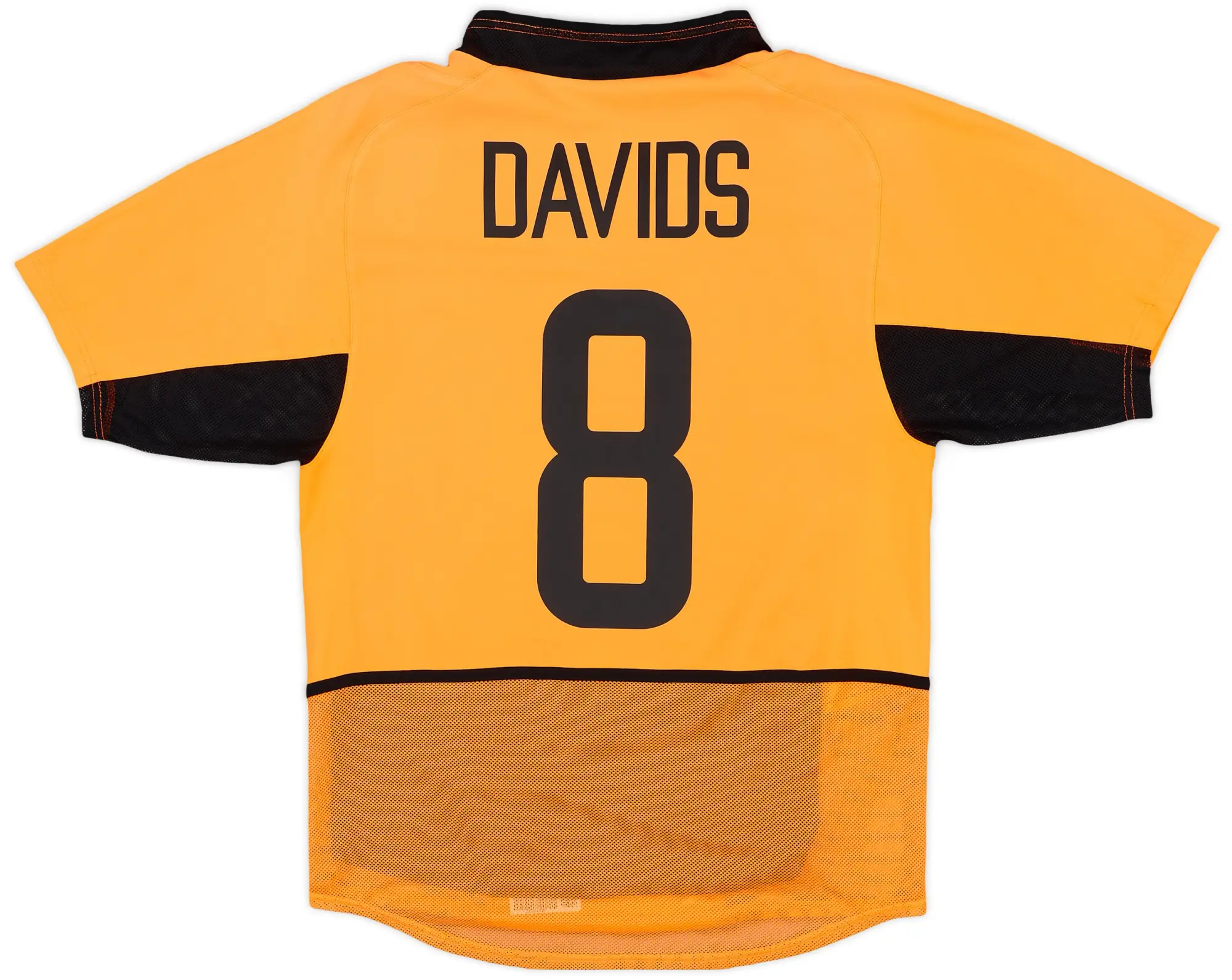 Nike 2002-04 Netherlands Authentic Home Shirt Davids #8 - 7/10 - (S)