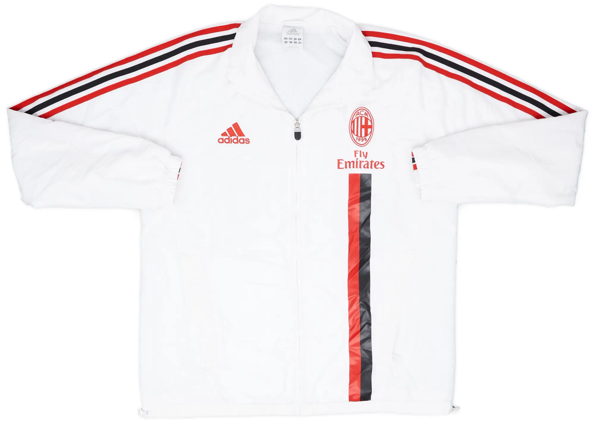 2011-12 AC Milan adidas Track Jacket - 8/10 - (L)