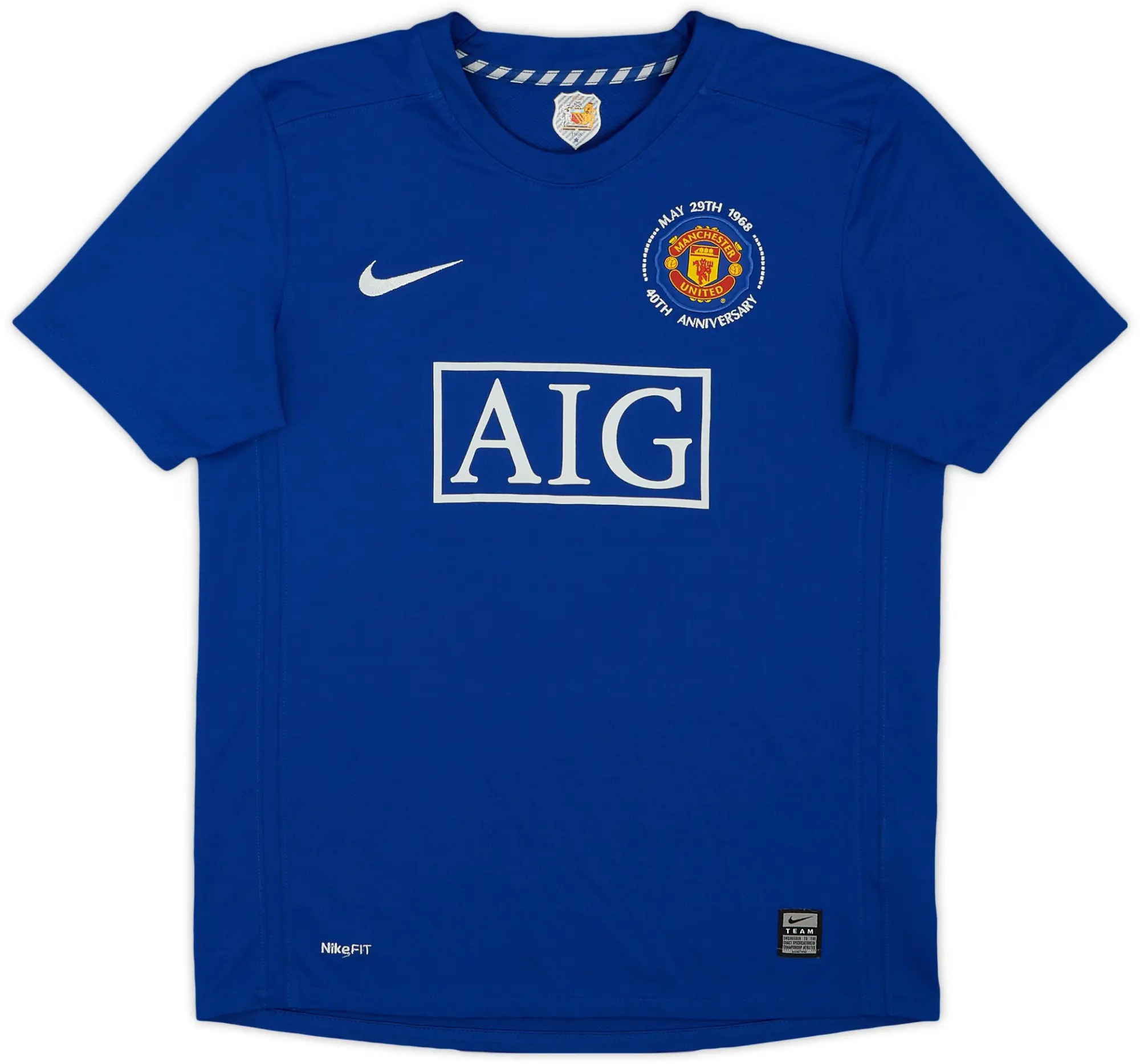 Nike 2008-09 Manchester United Third Shirt - 9/10 - (XL.Boys)