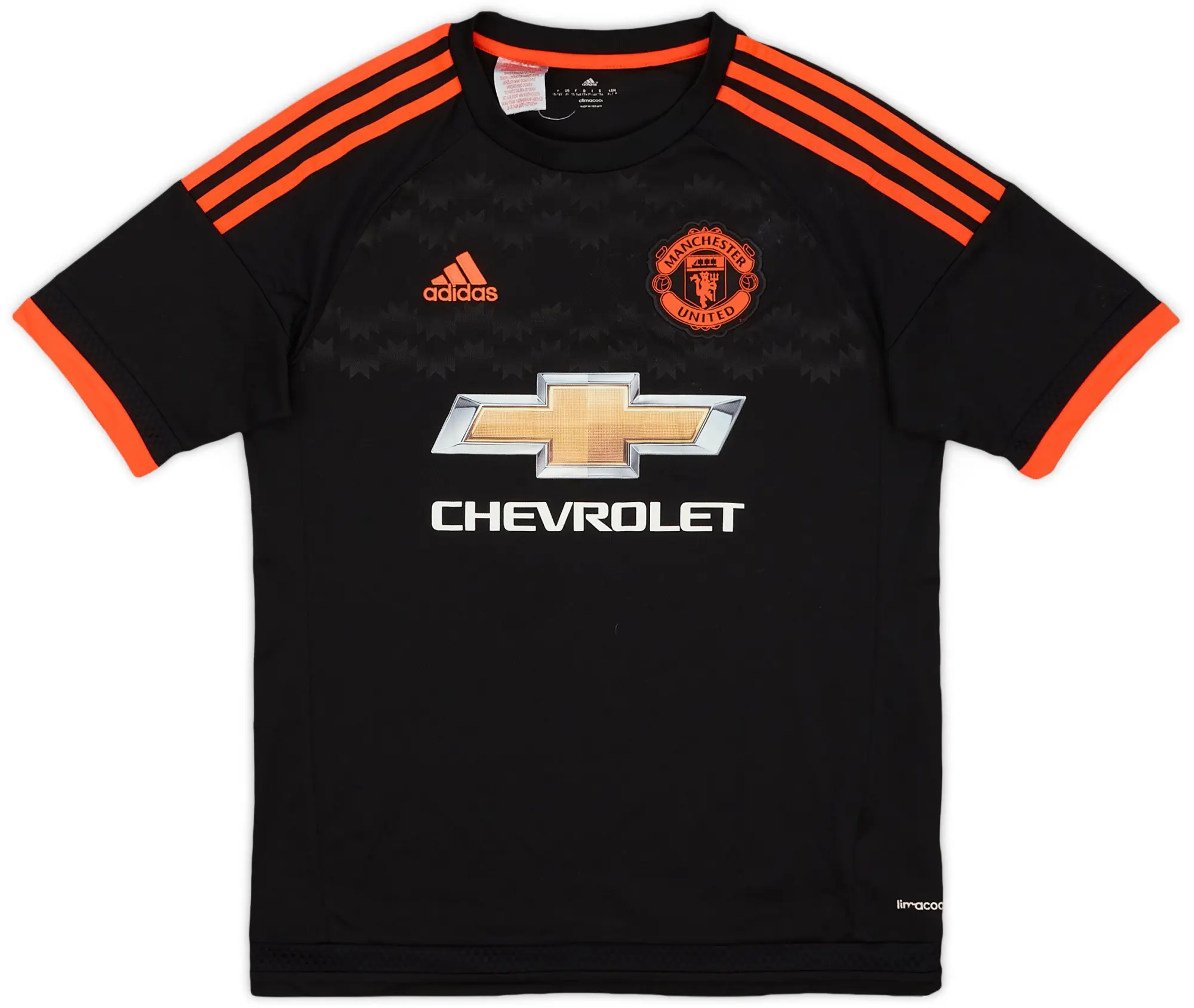 adidas 2015-16 Manchester United Third Shirt - 8/10 - (XL.Boys)