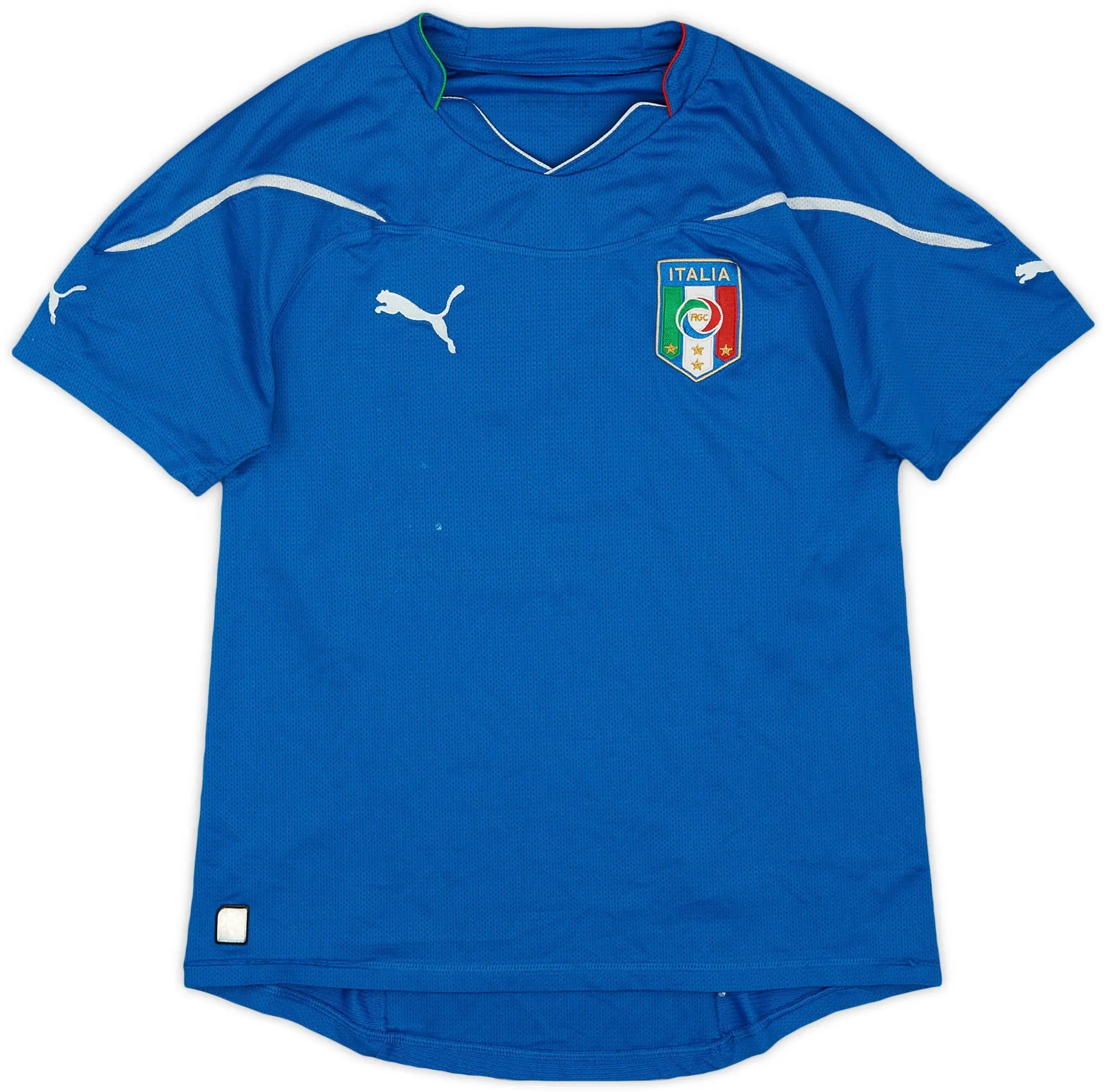 Puma 2010-12 Italy Home Shirt - 6/10 - (L.Boys)
