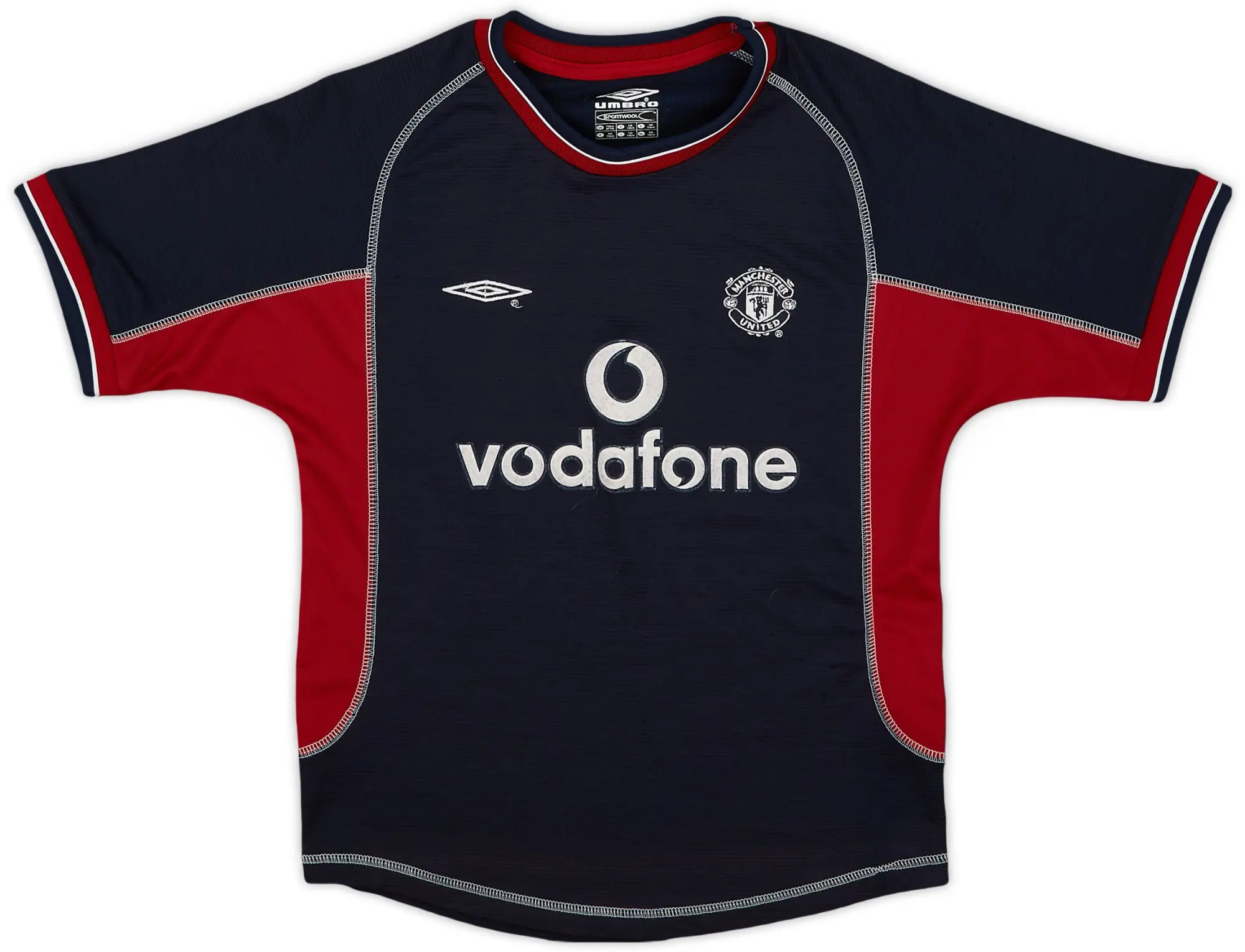 Umbro 2000-01 Manchester United Third Shirt - 7/10 - (S.Boys)