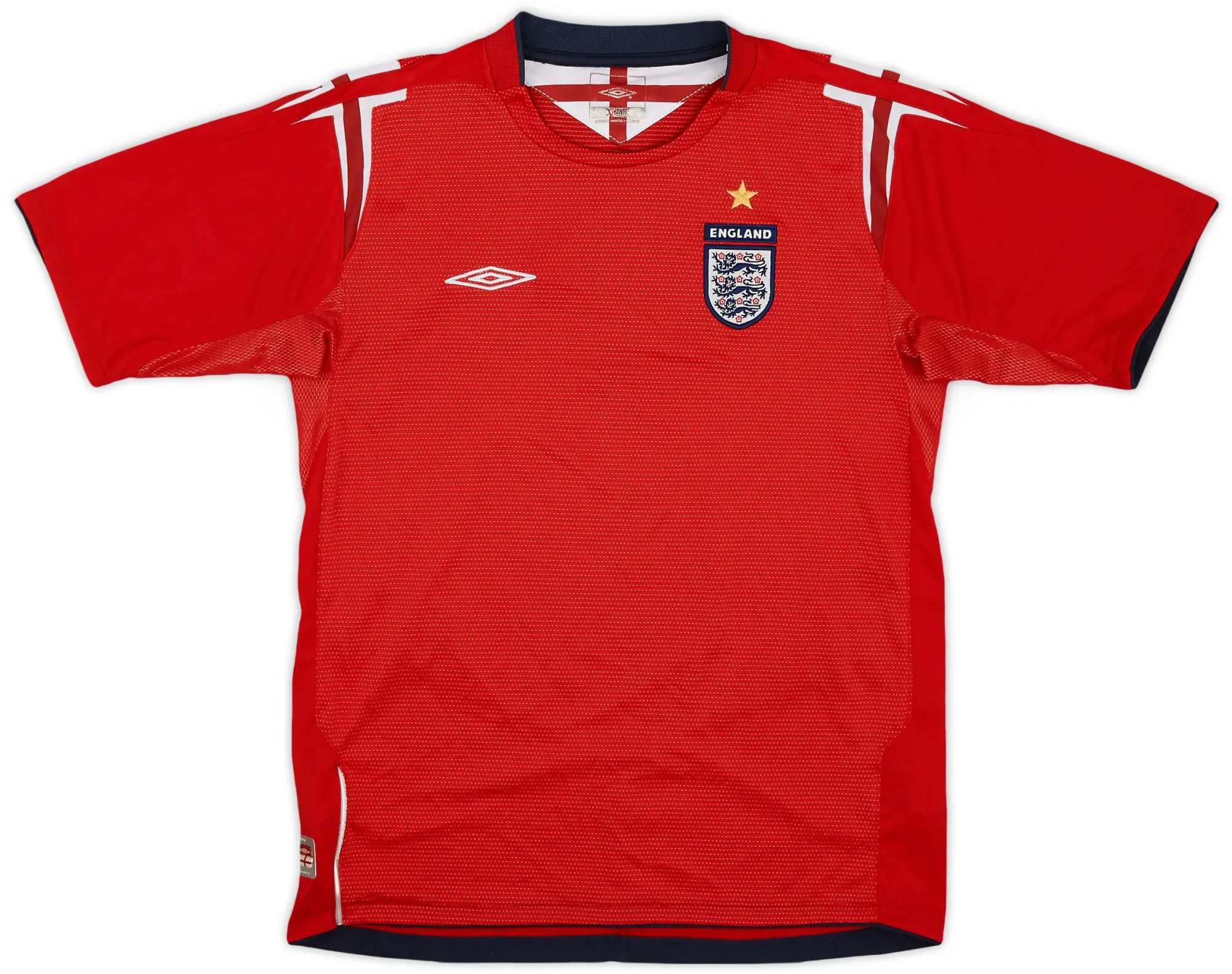 Umbro 2004-06 England Away Shirt - 9/10 - (L.Boys)