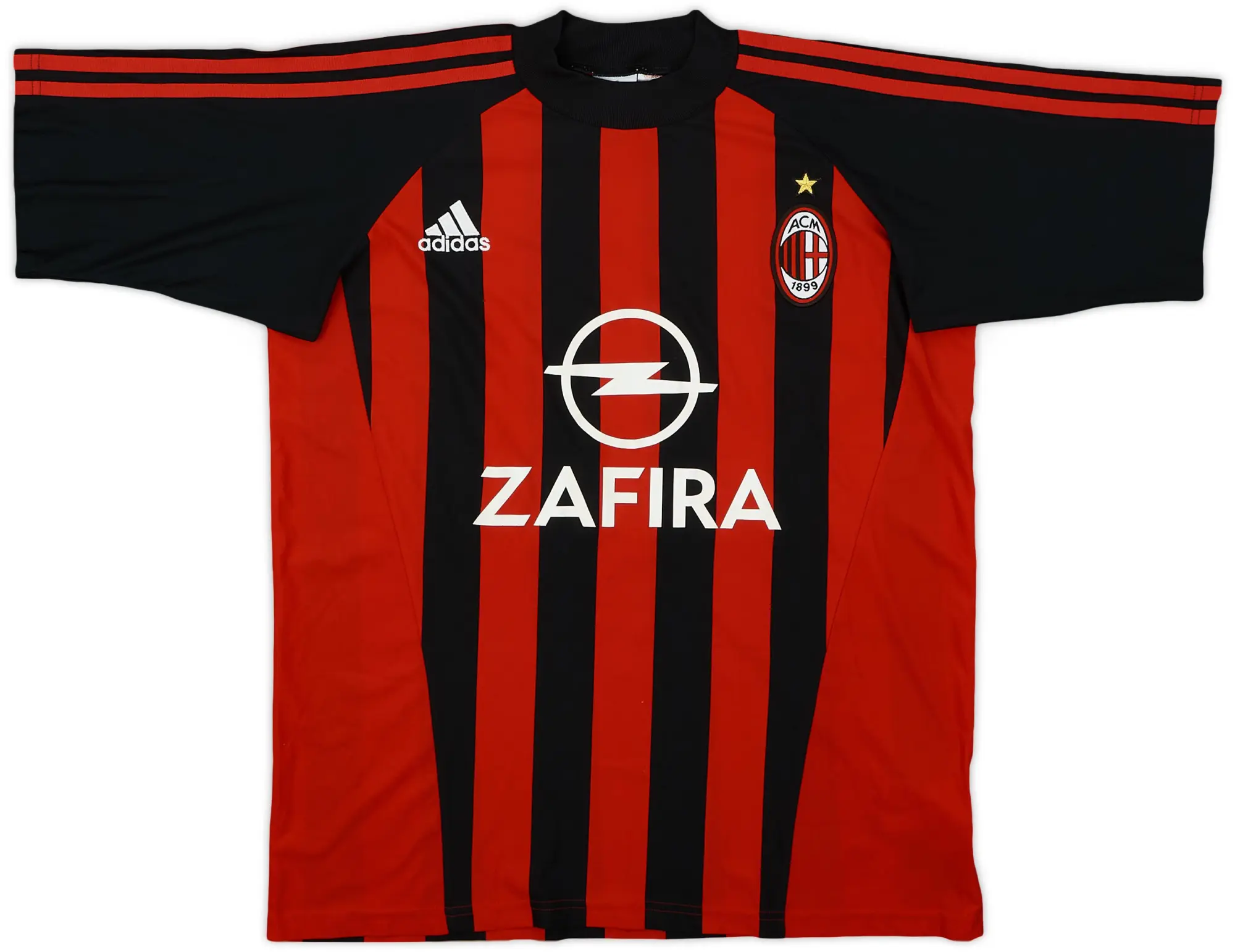 adidas 2005-06 AC Milan Basic Home Shirt - 8/10 - (XL.Boys)