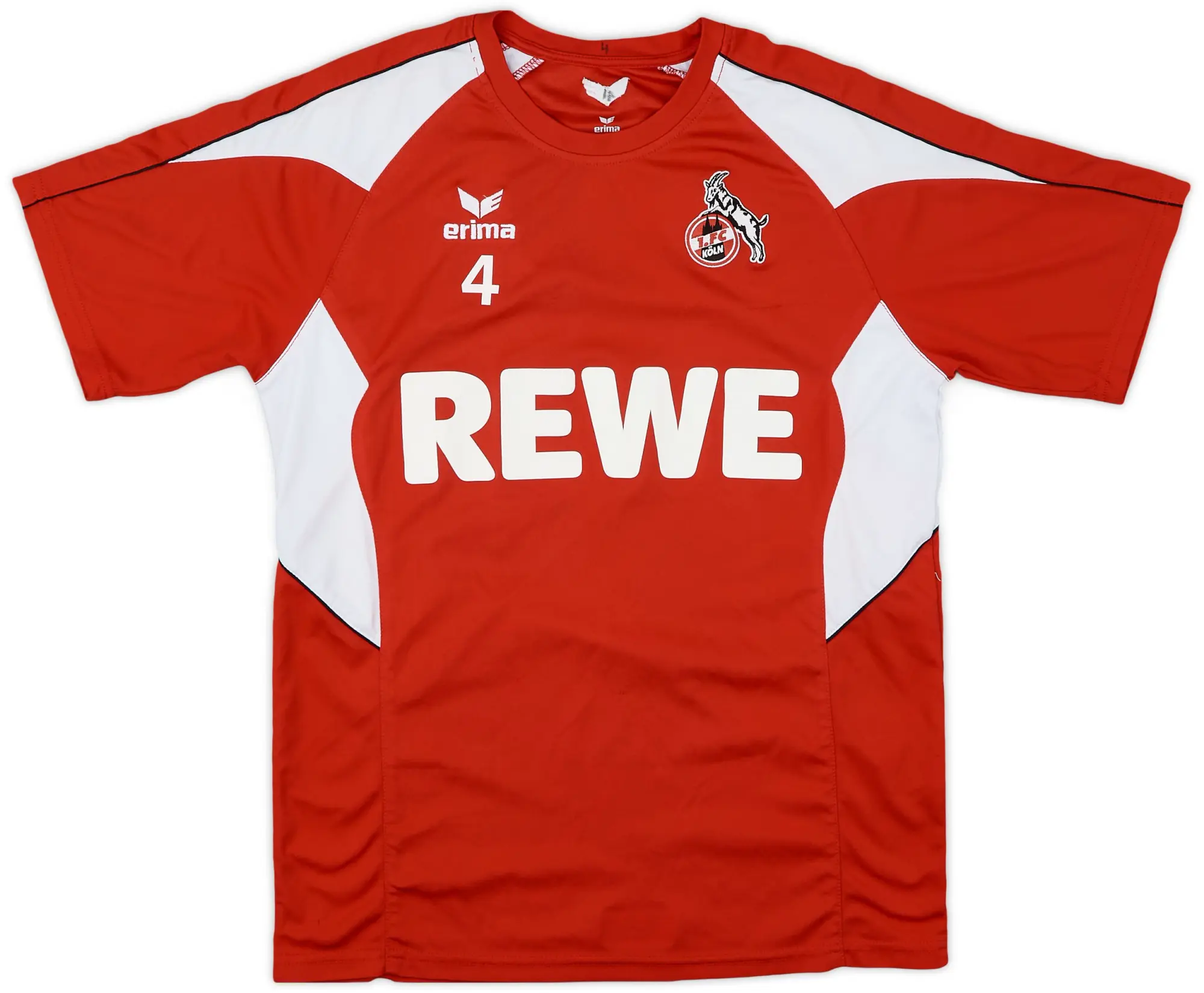 2016-17 FC Koln Player Issue Erima Training Shirt #4 - 7/10 - (L)