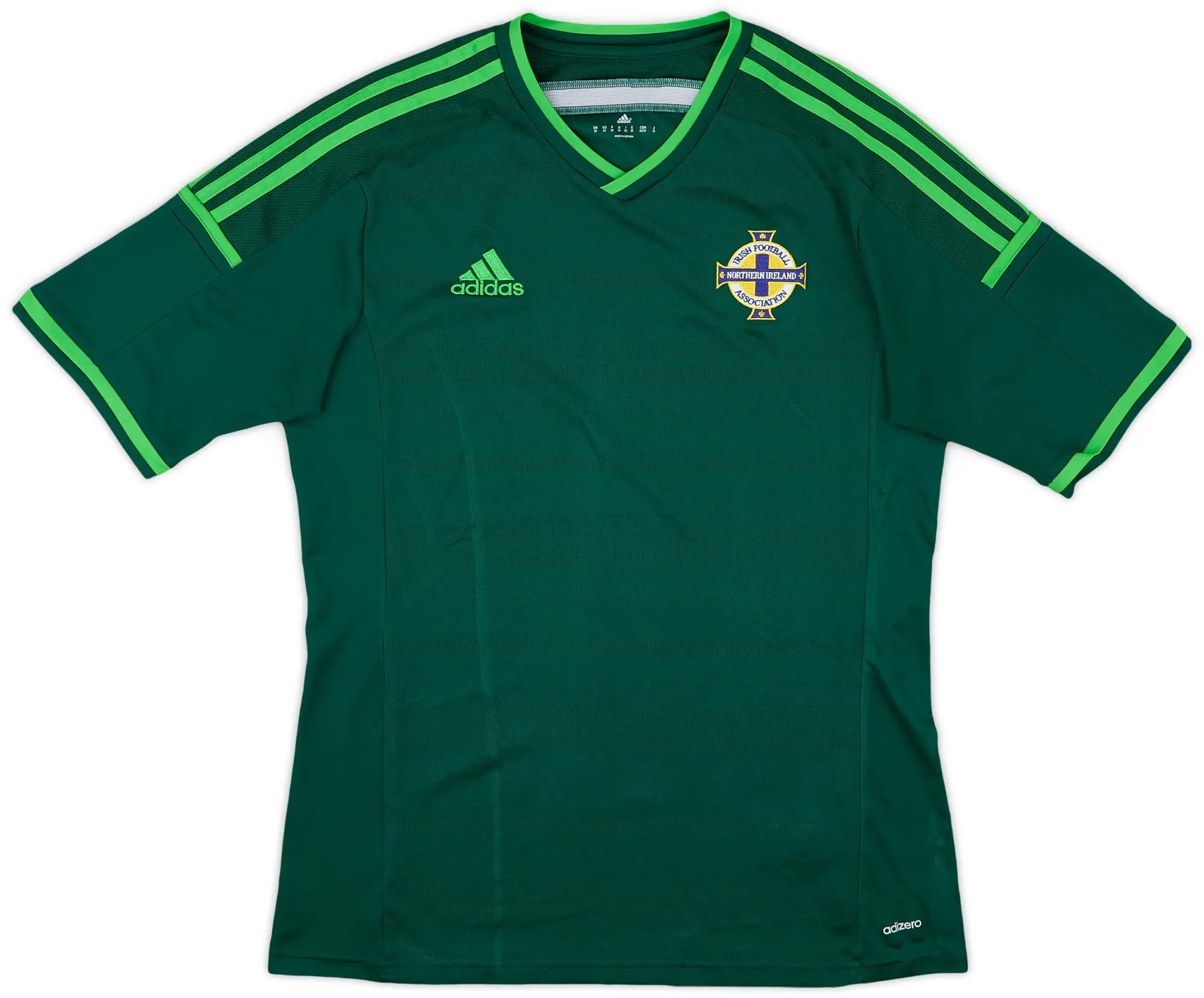 adidas 2014 Northern Ireland Home Shirt - 9/10 - (M)