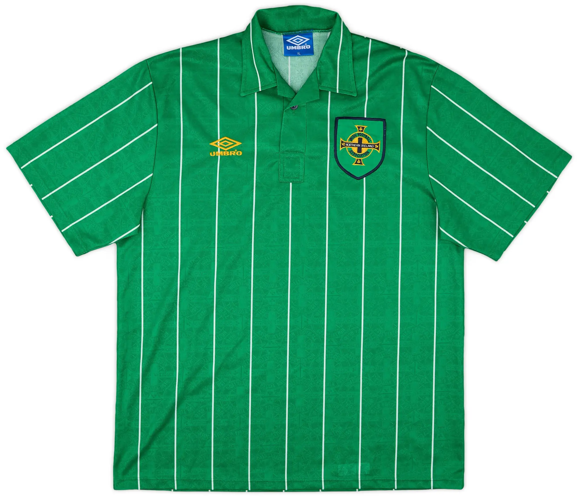 Umbro 1992-94 Northern Ireland Home Shirt - 9/10 - (XL)
