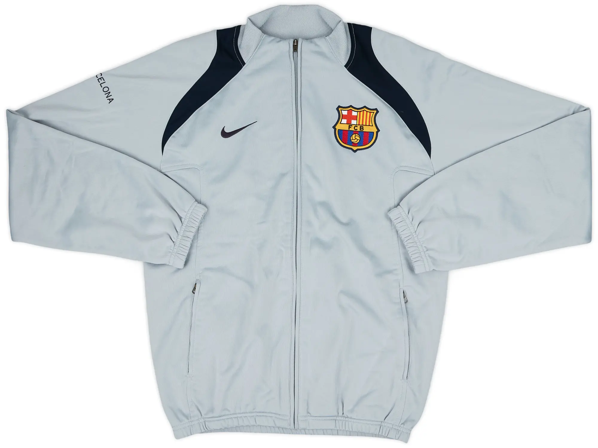 2005-06 Barcelona Nike Track Jacket - 8/10 - (S)