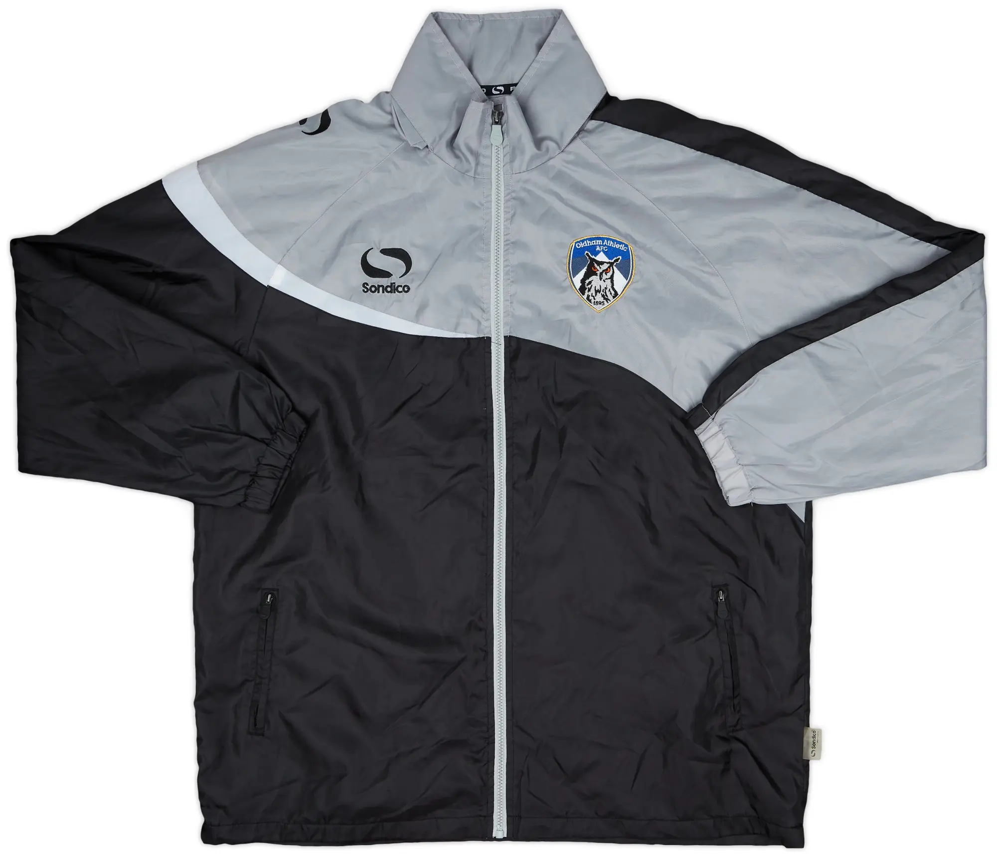 2014-15 Oldham Athletic Sondico Hooded Rain Jacket - 8/10 - (XL)