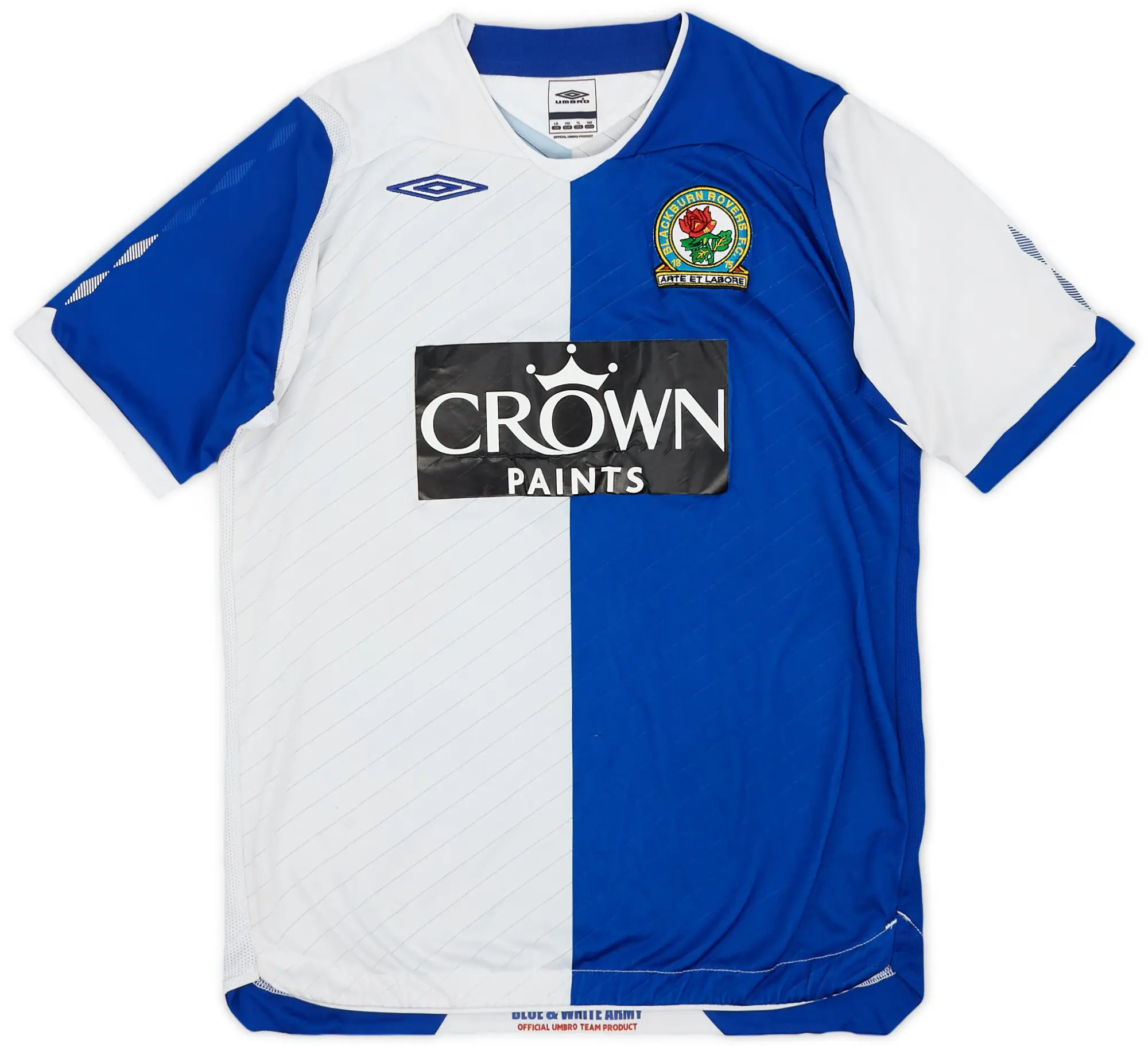 Umbro 2008-09 Blackburn Home Shirt - 6/10 - (L.Boys)