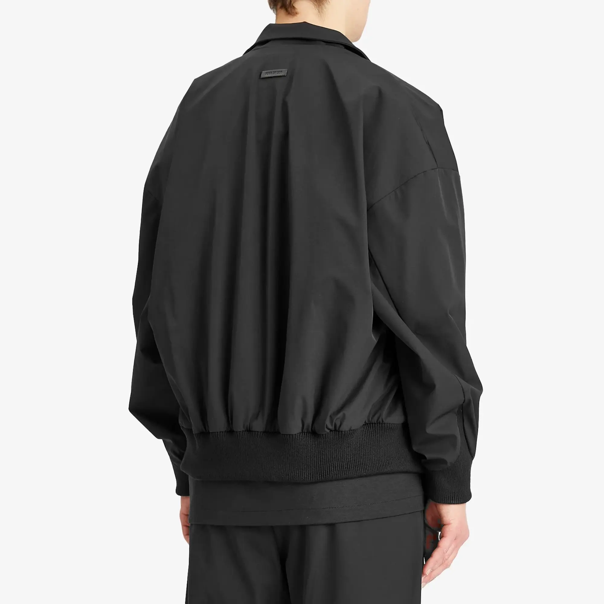 Fear Of God Men's High Neck Technical Track Jacket Black