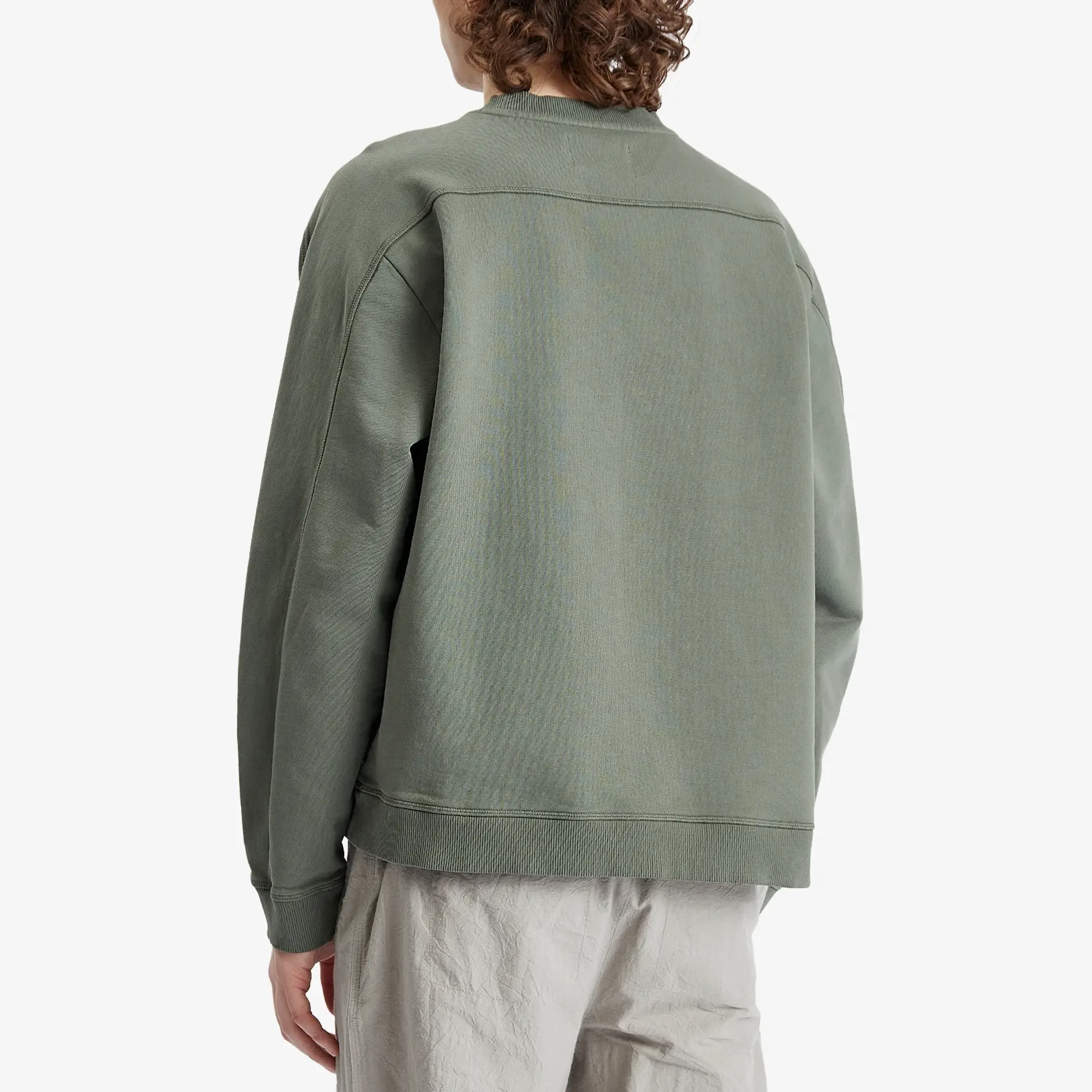 Folk Men's Prism Sweat Dark Sage