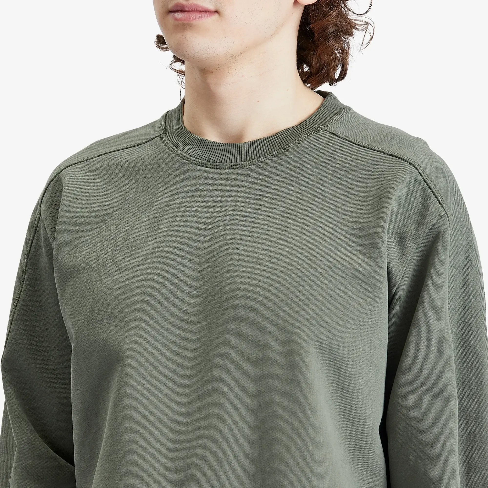 Folk Men's Prism Sweat Dark Sage